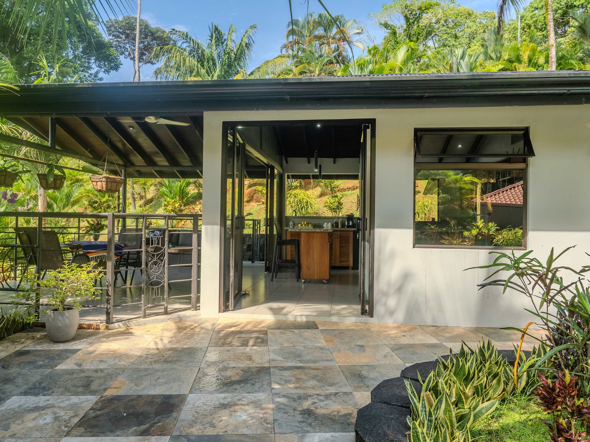 2-Bedroom Jungle Home with River, Waterfall & Pool on 3.8 Acres in Ojochal, Costa Rica