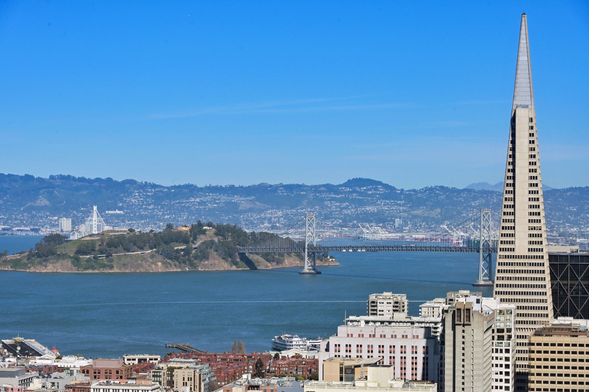 Panoramic Views From Atop Nob Hill