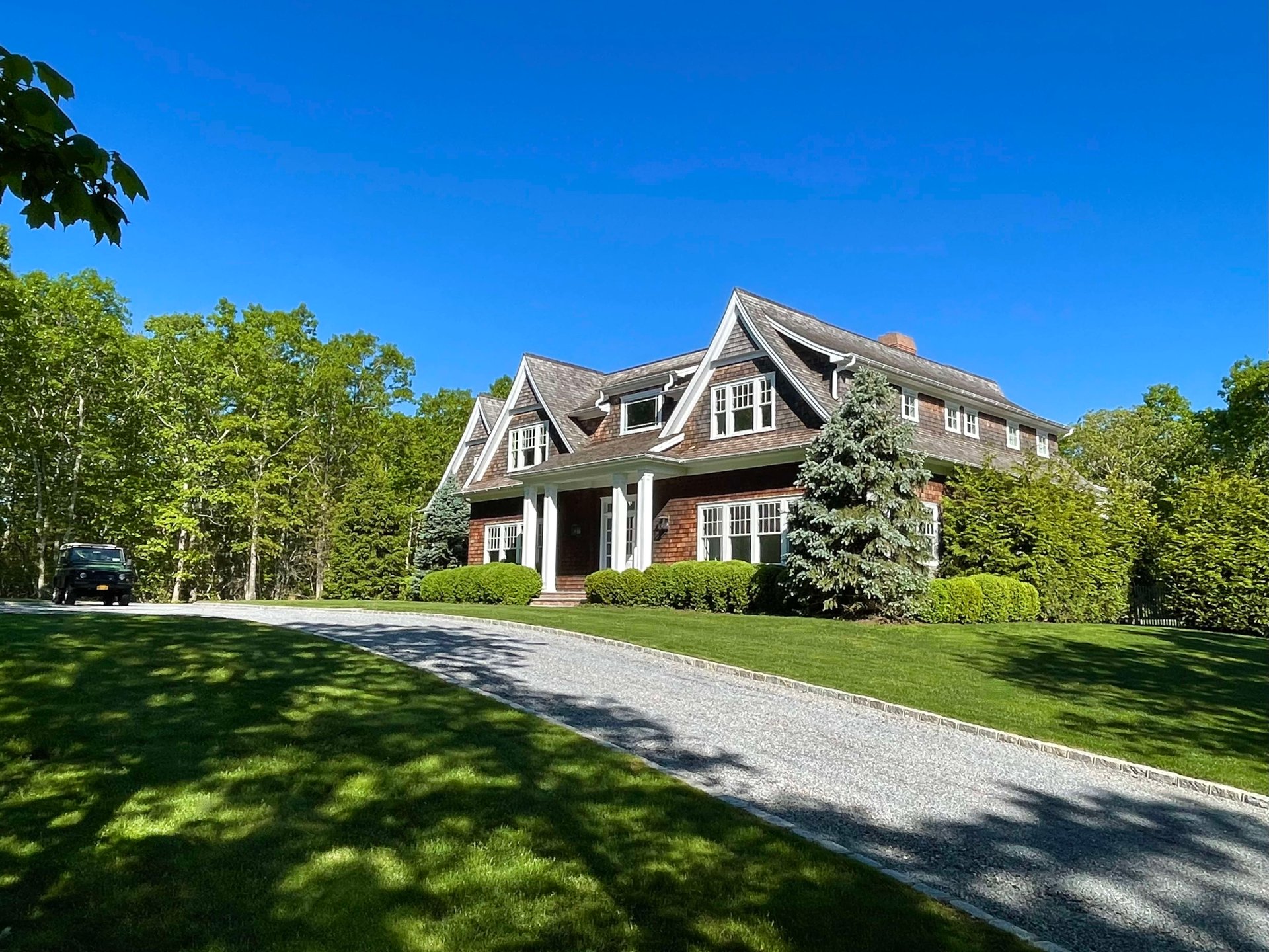 A Timeless, Like-New Hamptons Classic on 6.5 Acres of Privacy and Quietude
