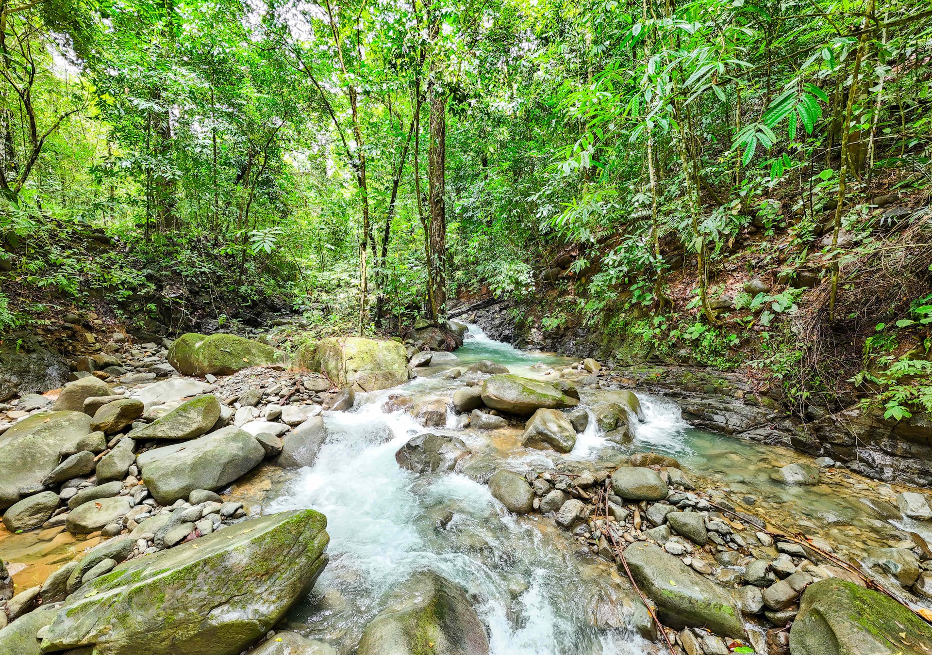 2-Bedroom Jungle Home with River, Waterfall & Pool on 3.8 Acres in Ojochal, Costa Rica