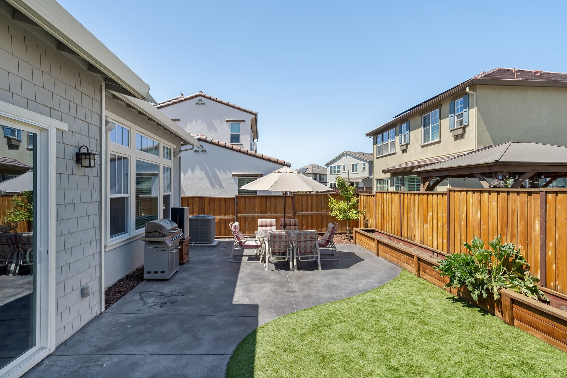 Newly Constructed Residence with Spacious Flat Yard- Represented Buyer