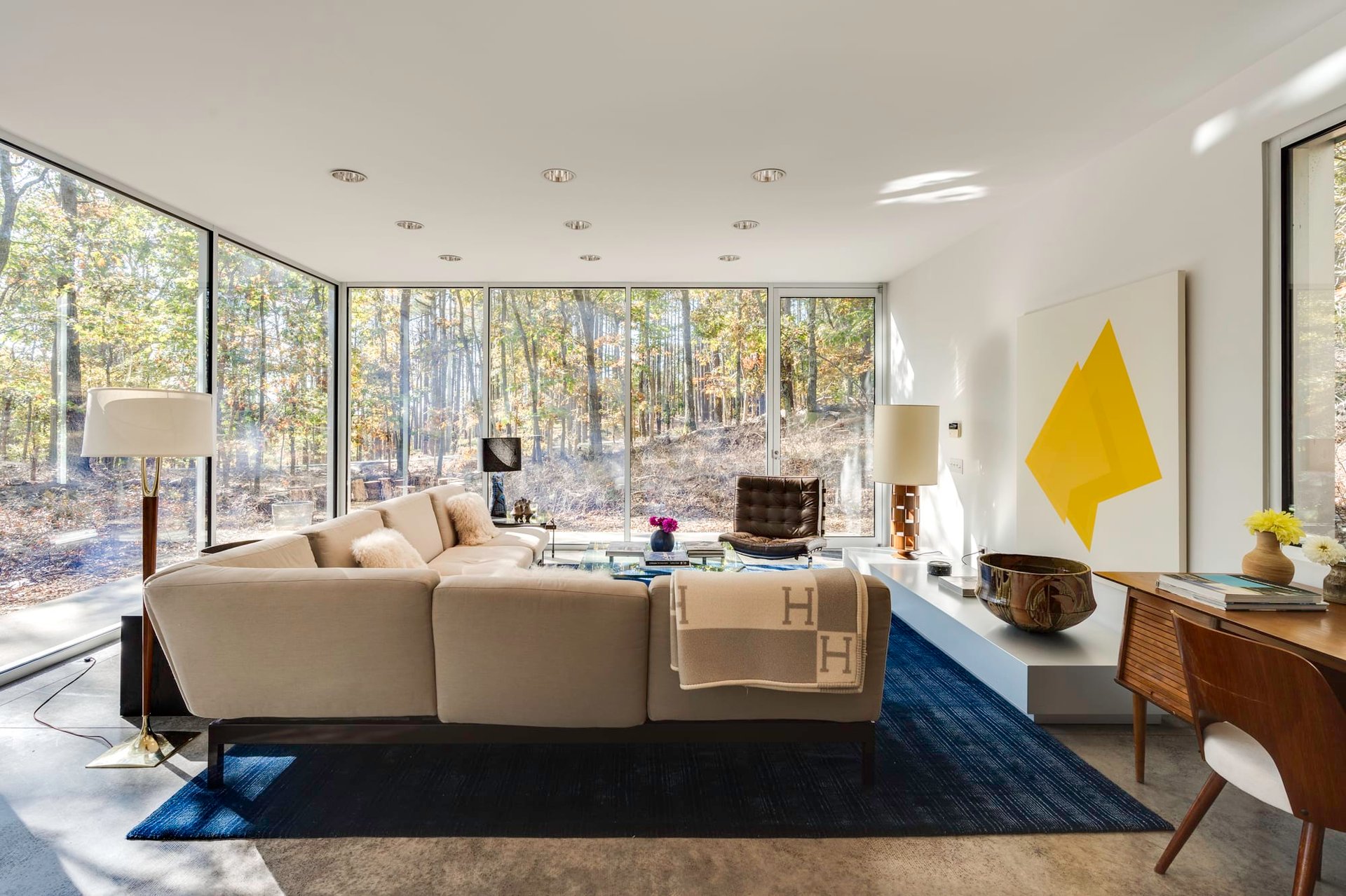 "The Glass House," A Design Icon on 2.9 Buildable Acres