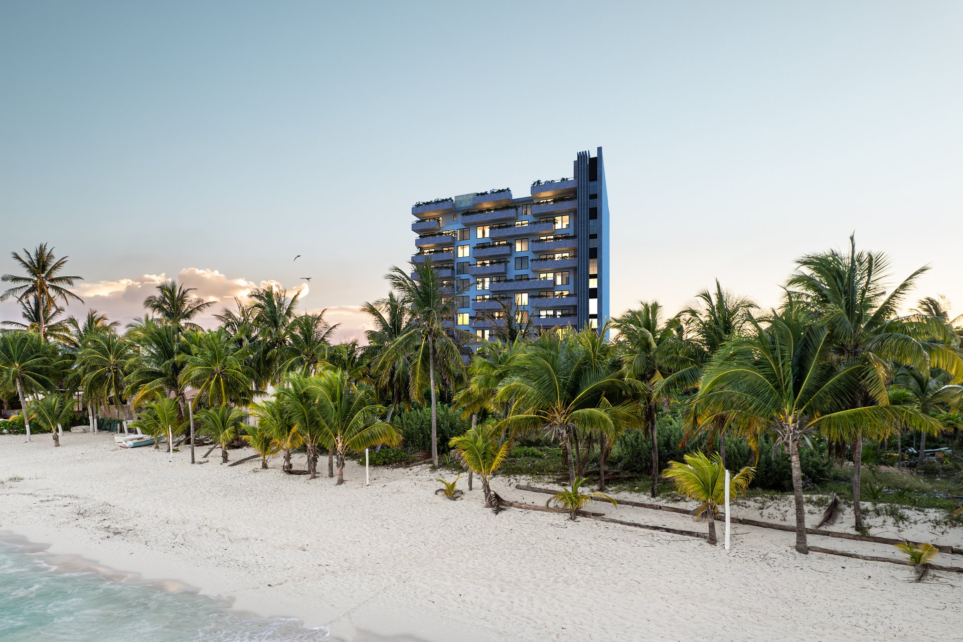 Beachfront Condo for Sale in exclusive area of ​​Cancun Costa Mujeres!
