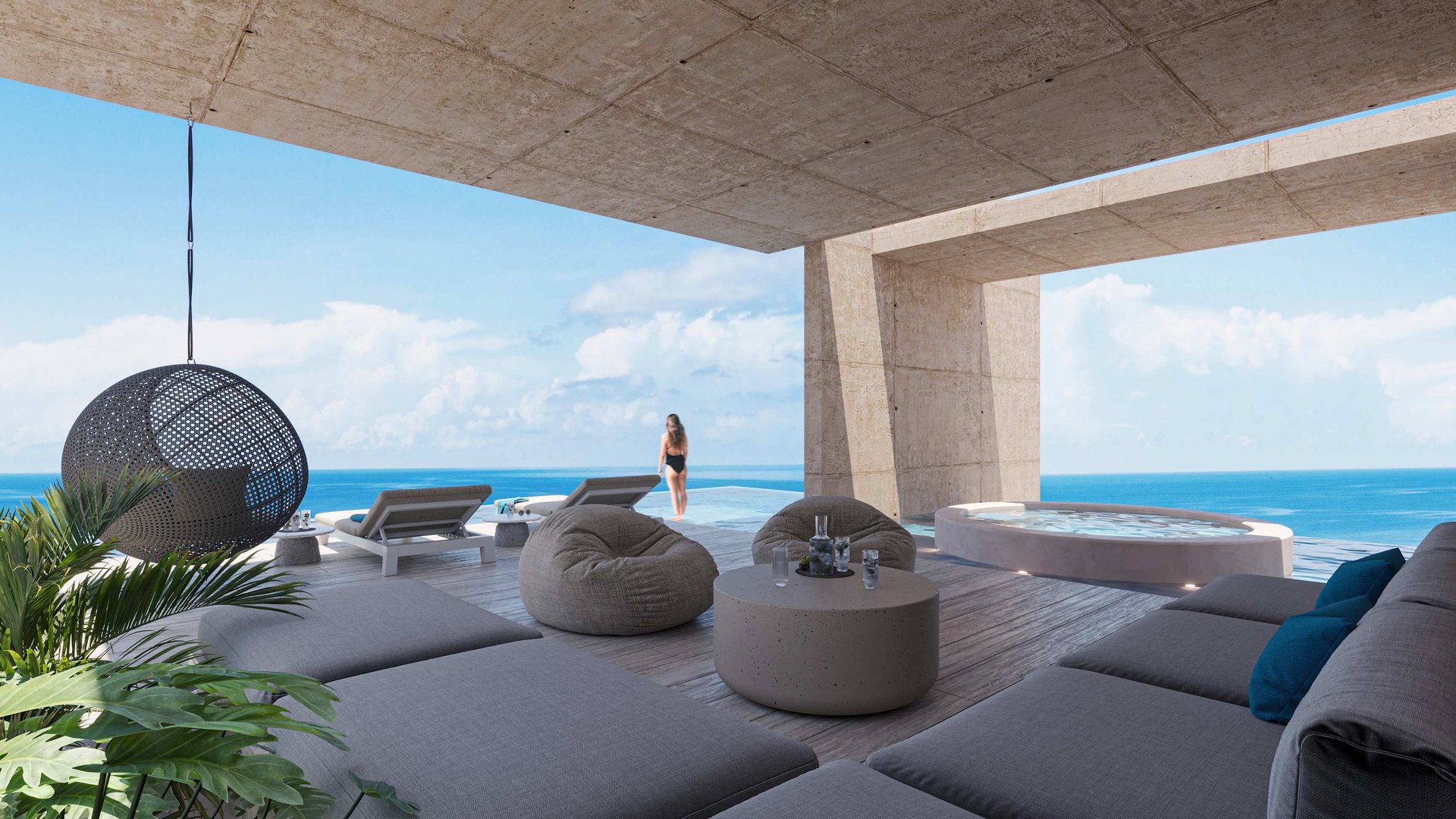 Ocean View Condo for Sale in Puerto Morelos, Mexico. 