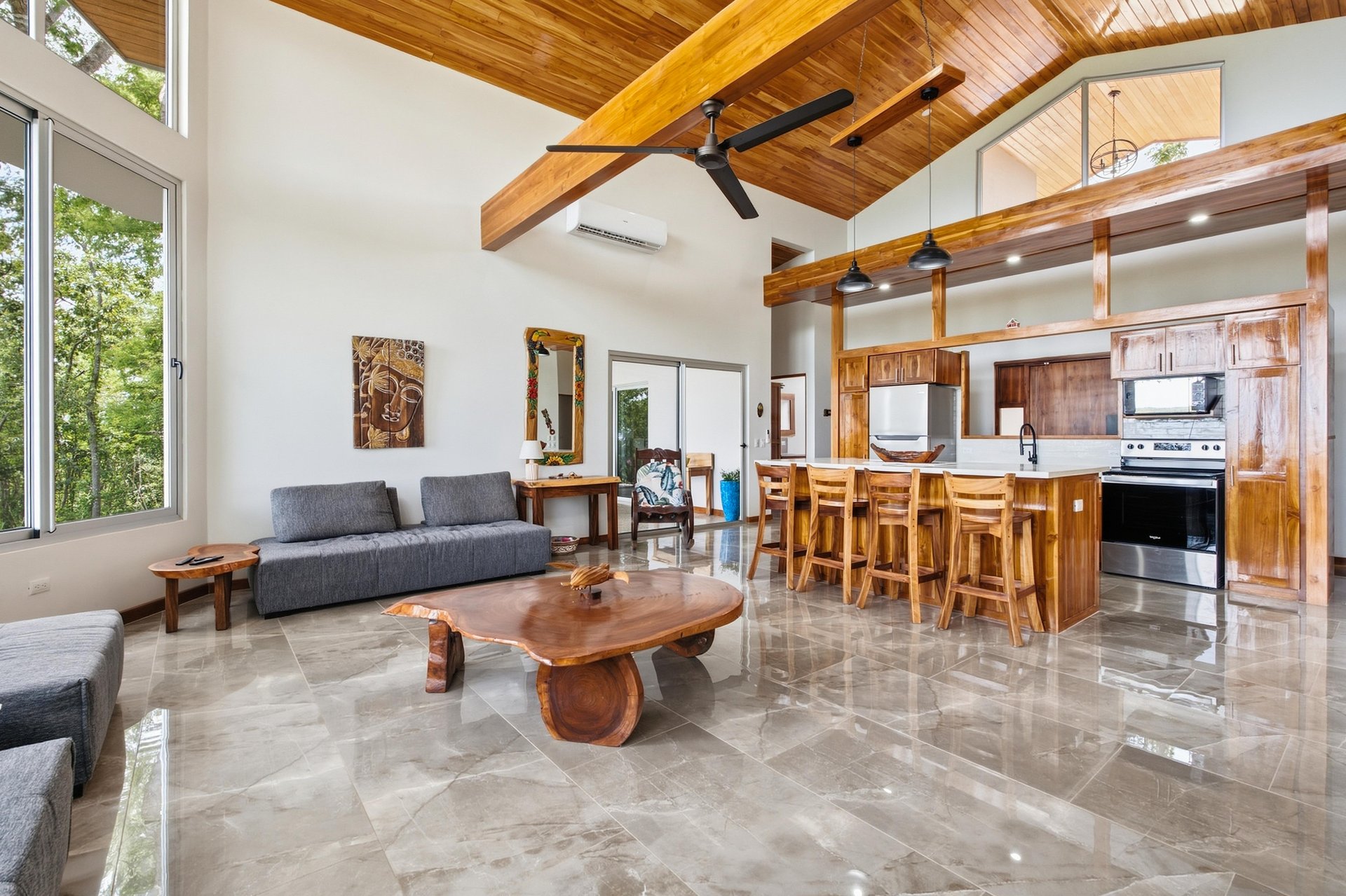 Casa de Las Barbas & Casa Libertad | Two Ocean View Homes on 3.5 Acres in Pura Jungla