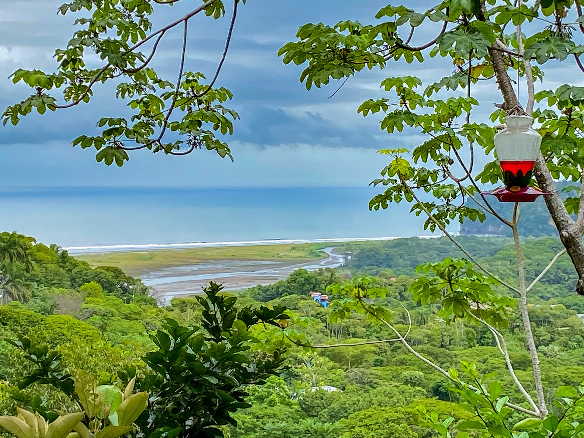 Ocean View Home for Sale in Ojochal with Pool & Jungle Views