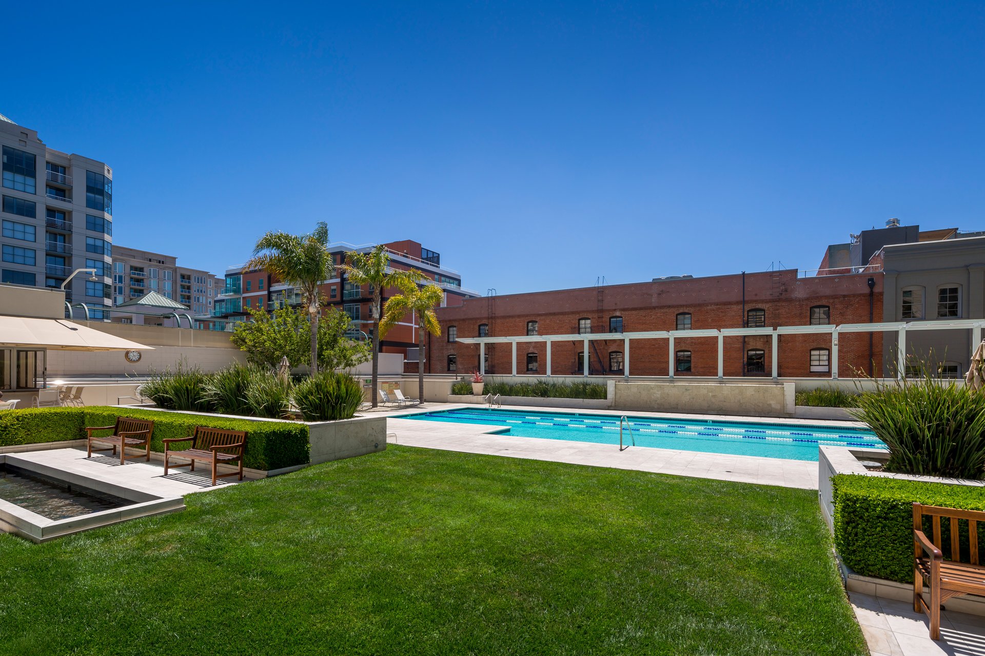 Pool & Bay Views at The Brannan