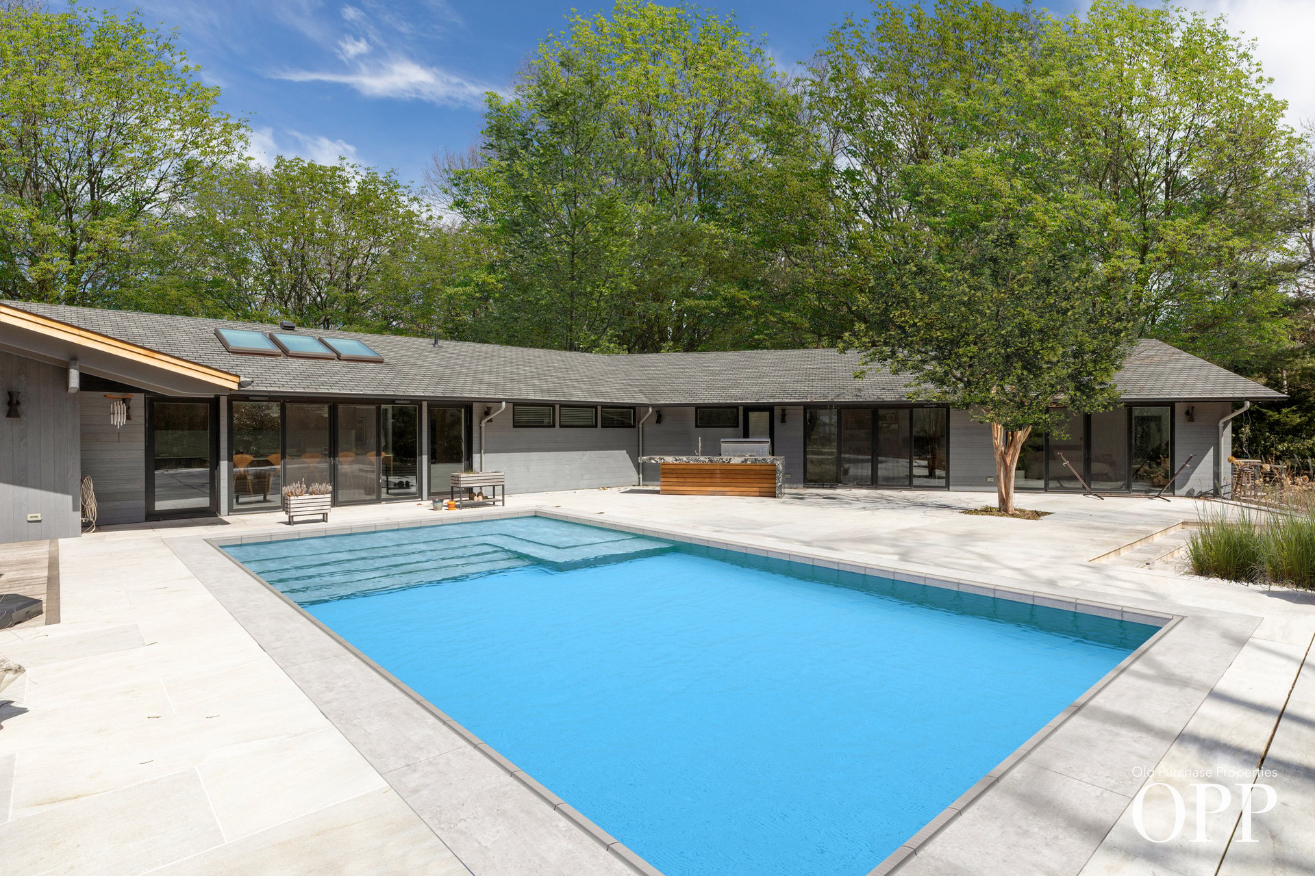 Mid-Century Modern Escape in South Bellport Village