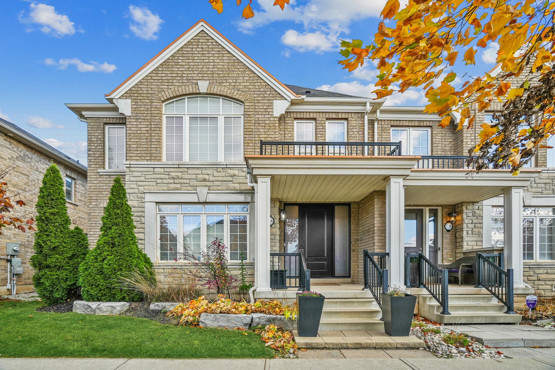 Stunning, freehold, end unit townhome