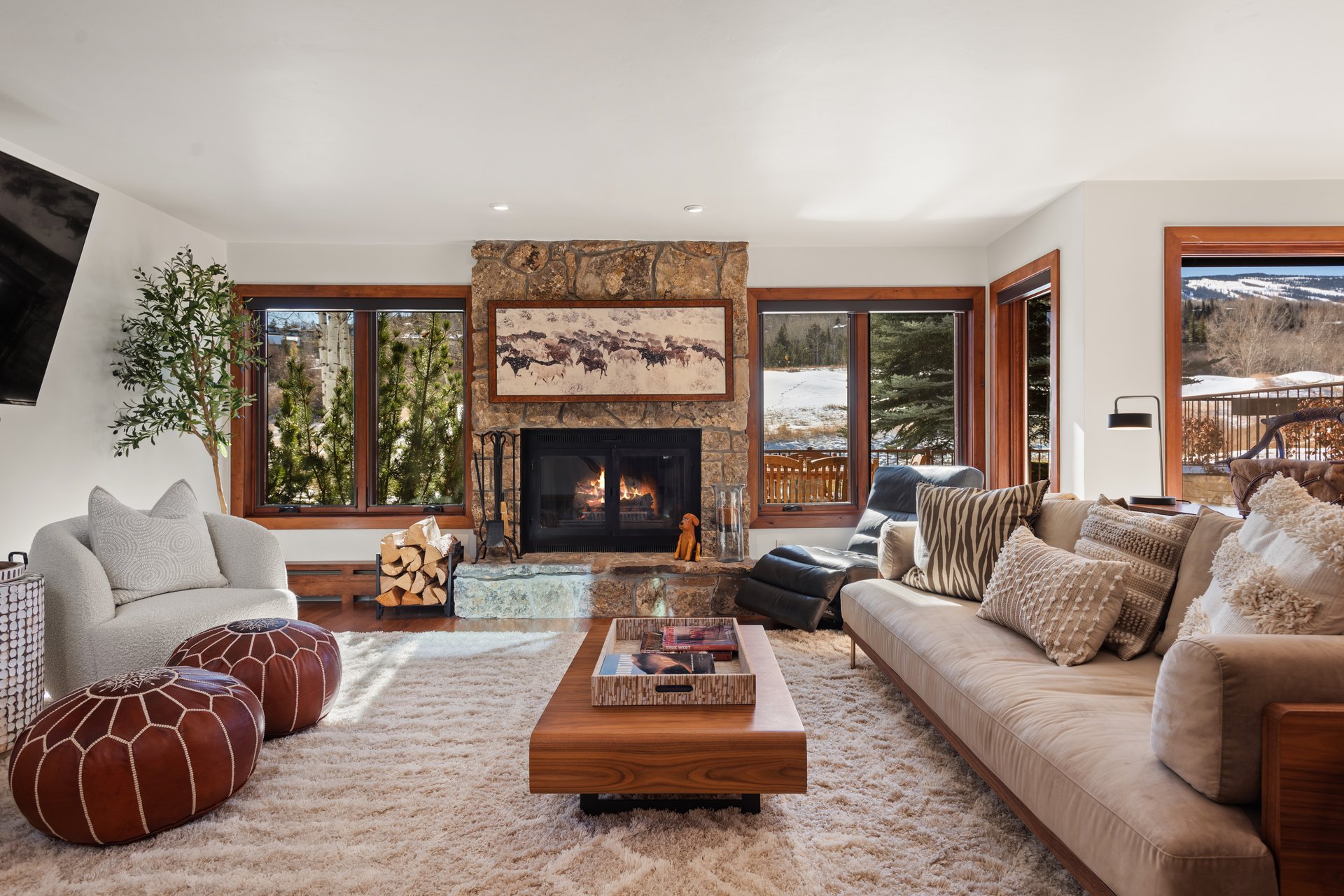 Renovated Snowmass Retreat with Panoramic Ski Area Views