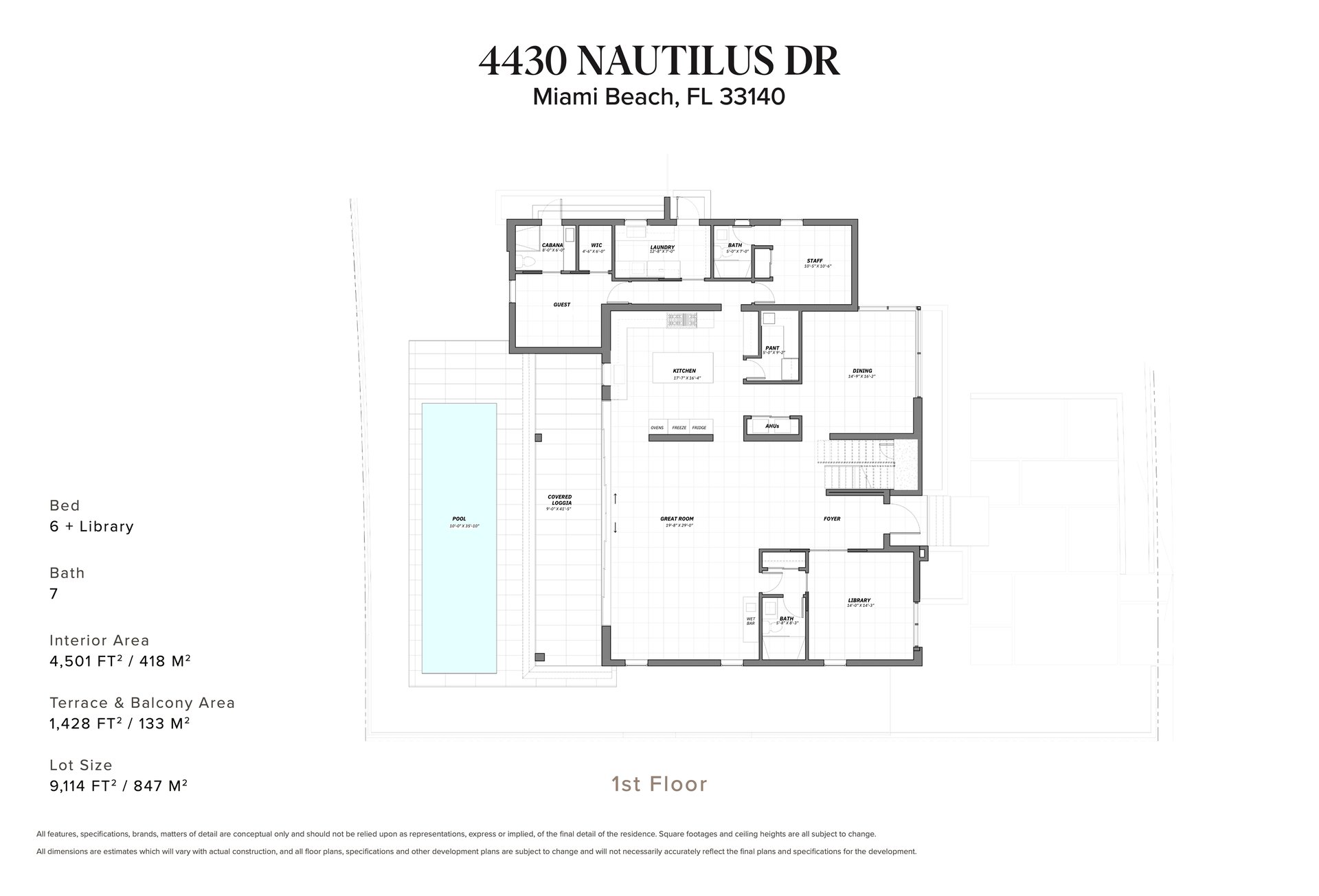 4430 Nautilus Drive, Miami Beach, FL 33140