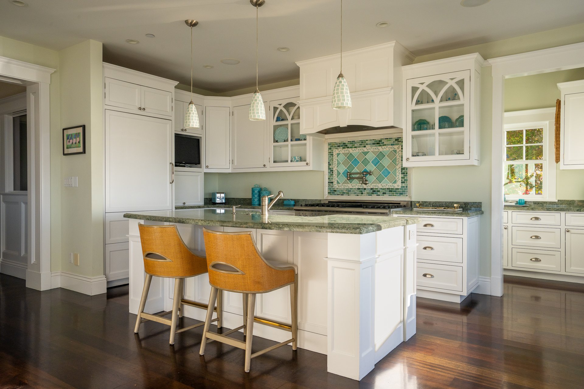 Exceptional East Coast-Inspired Estate with Sweeping Views of San Francisco and the Golden Gate Bridge