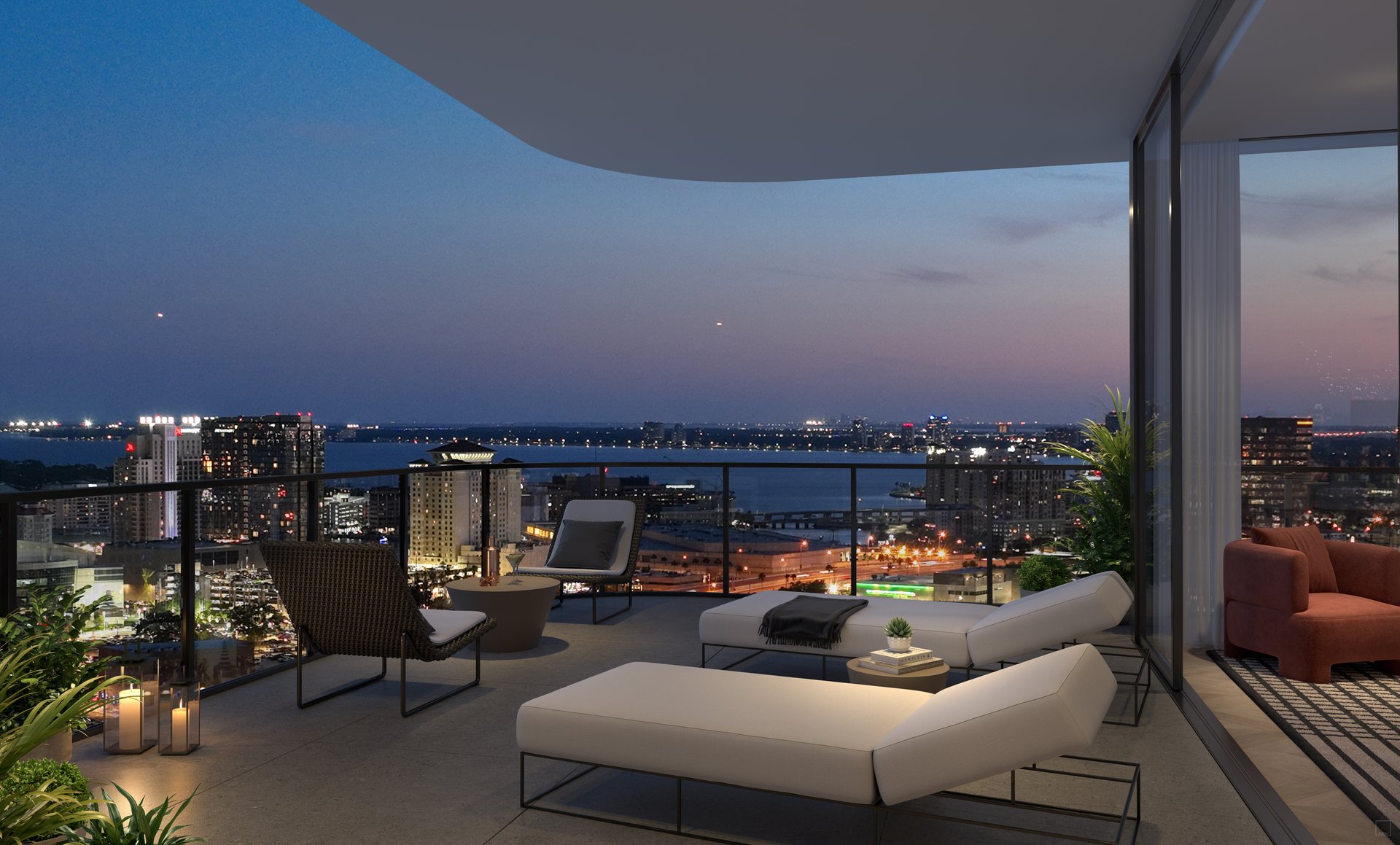 Luxury Condo-Hotel Ownership & Investment Opportunity in Downtown Tampa - One Bedroom
