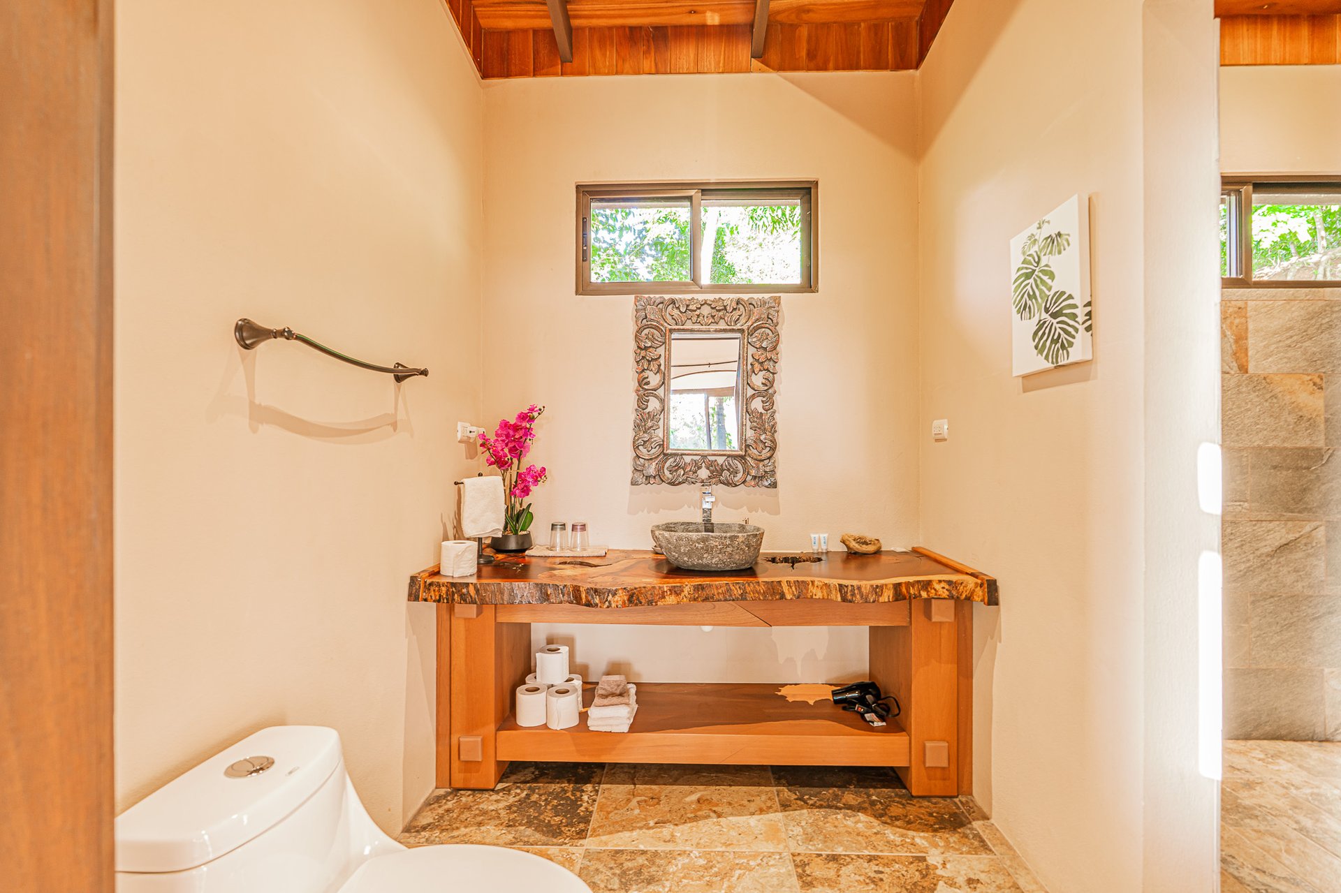 Sunset Ocean View Home on 2.6 Acres Platanillo