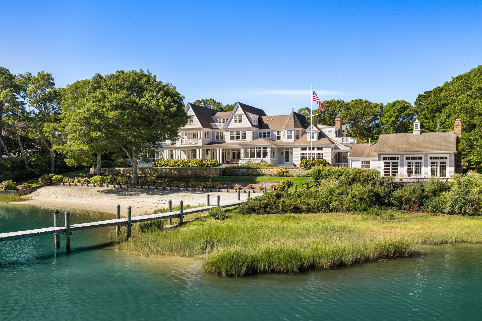 Landmark Waterfront Estate in Osterville