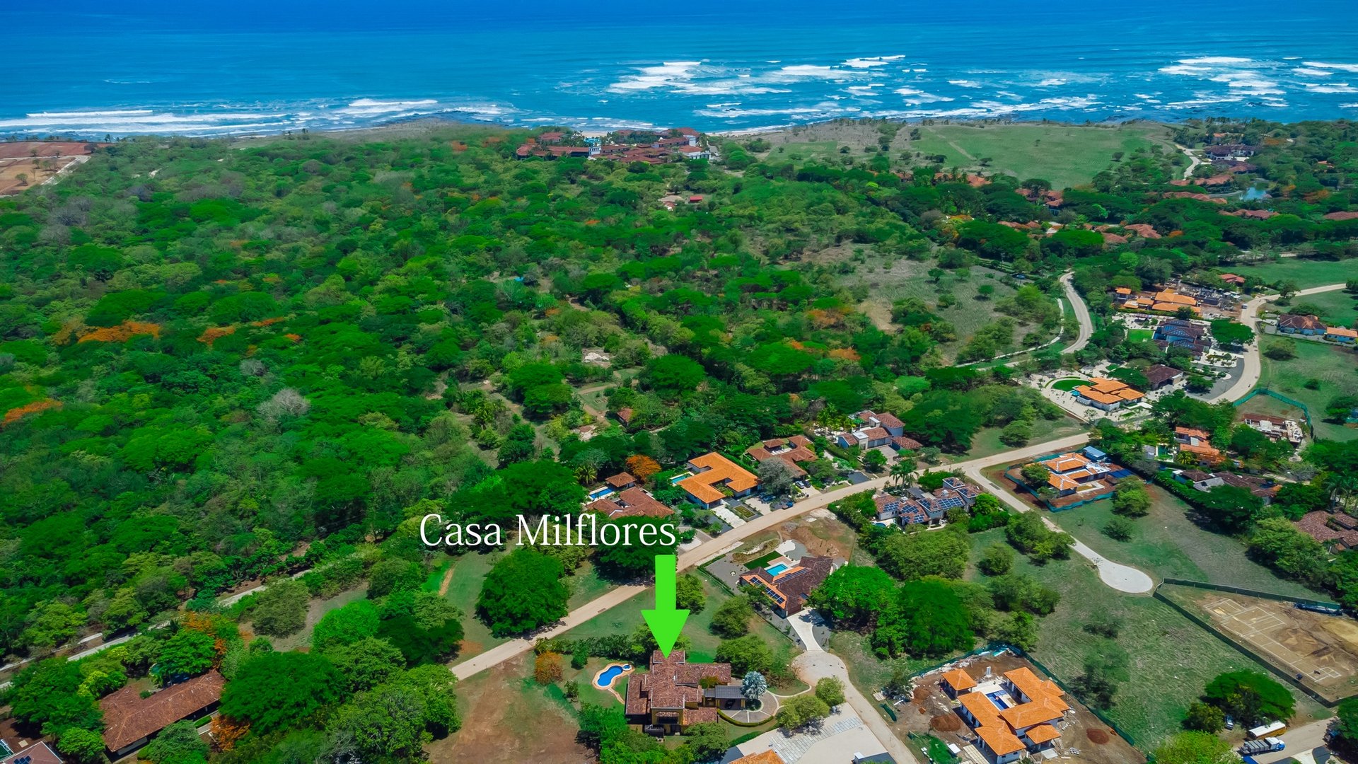 Casa Miraflores, Reserva De Golf #94 | Welcome to Casa Miraflores, an exquisite colonial-style estate home located in Hacienda Pinilla!