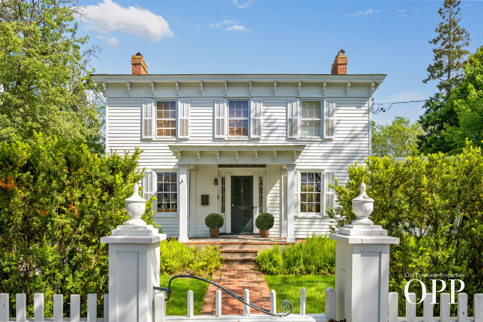 A Bellport Village Greek Revival, Featured in Architectural Digest