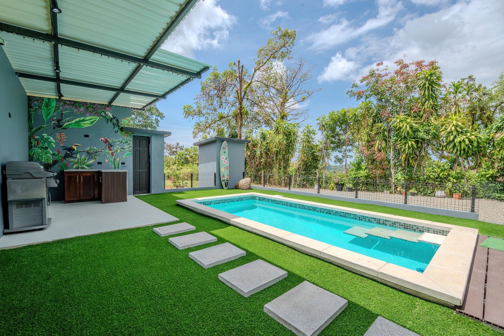 Brand-New Mountain View Home with Pool and Expansion Potential in Villa Nueva, Quepos