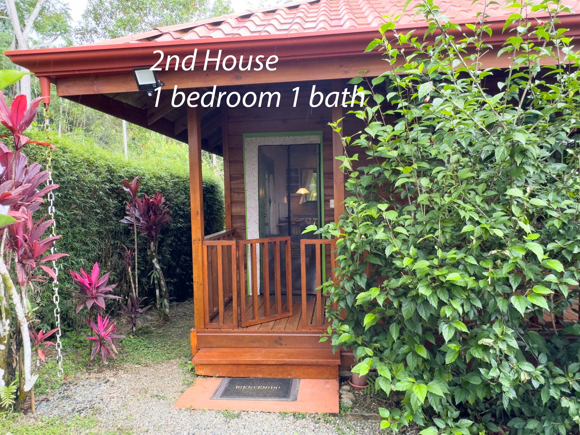 Tinamastes Eco Orchard | Creekside 2BR Home + Studio Casita