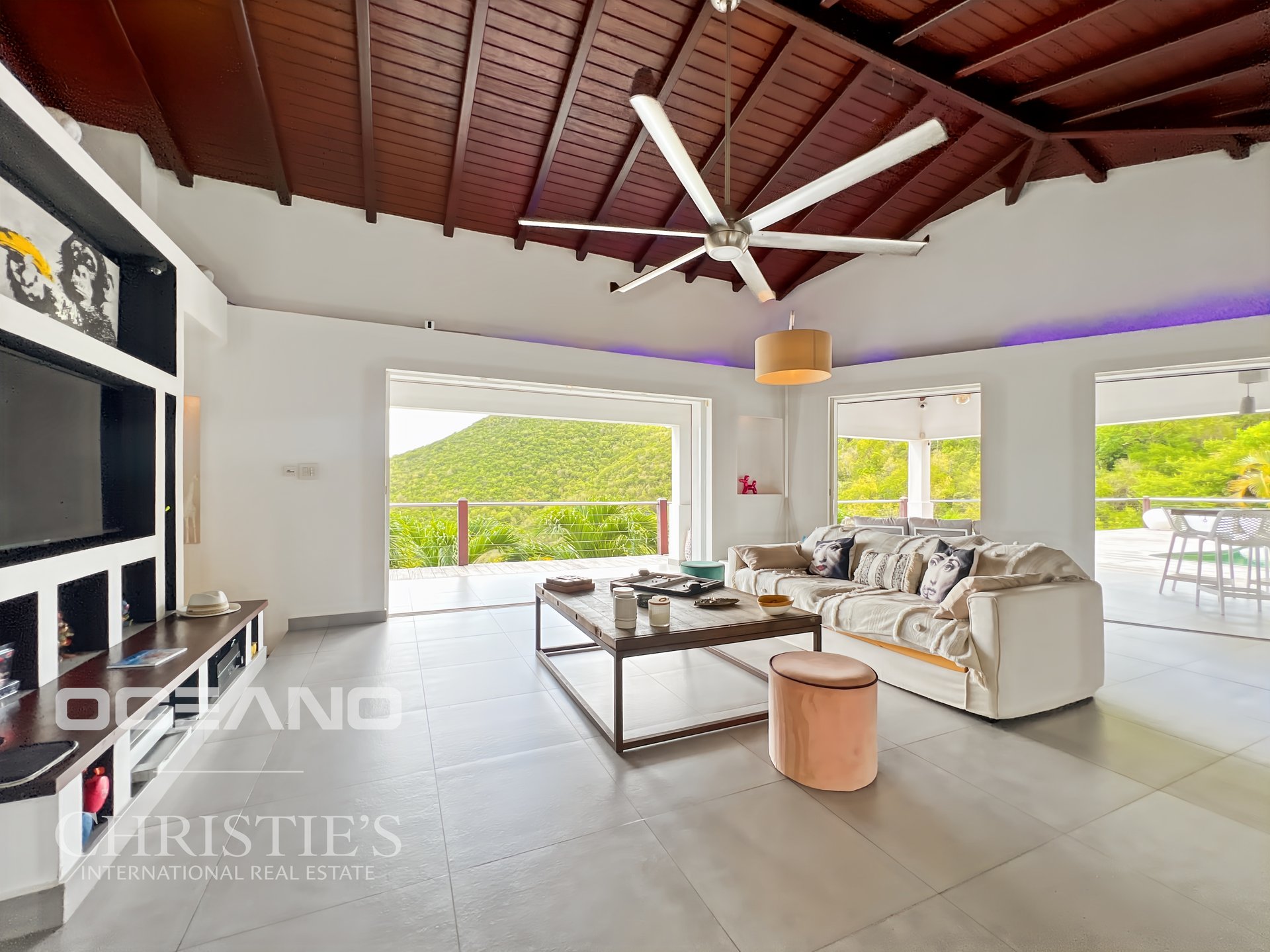 Almond Grove Villa – Ocean and Hillside Views – OCEANO Christie’s International Real Estate