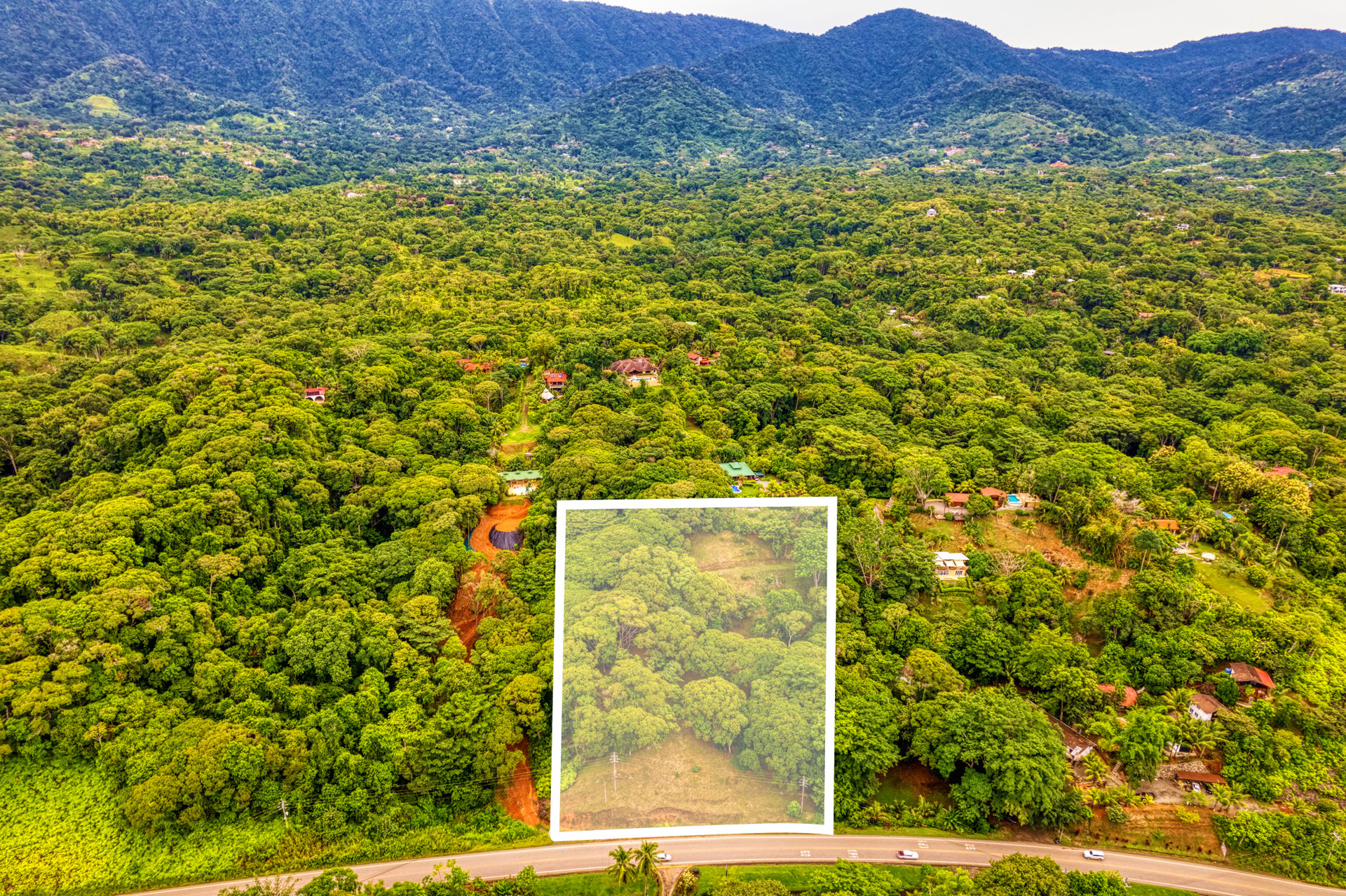 Highway Frontage Commercial & Residential Lot!! PRIME LOCATION! Ojochal