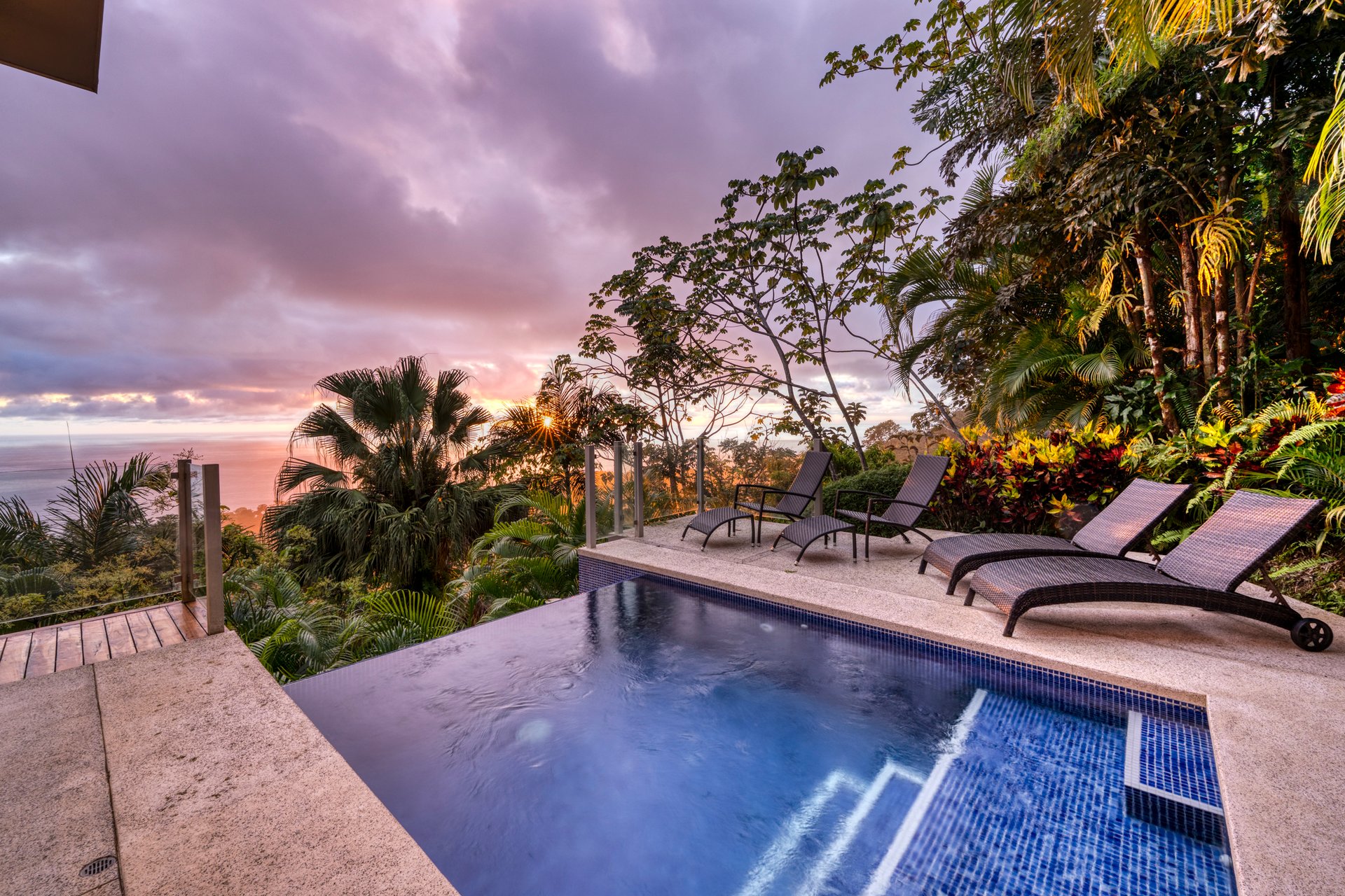 A Modern Jungle Haven with Panoramic Whales Tail Views