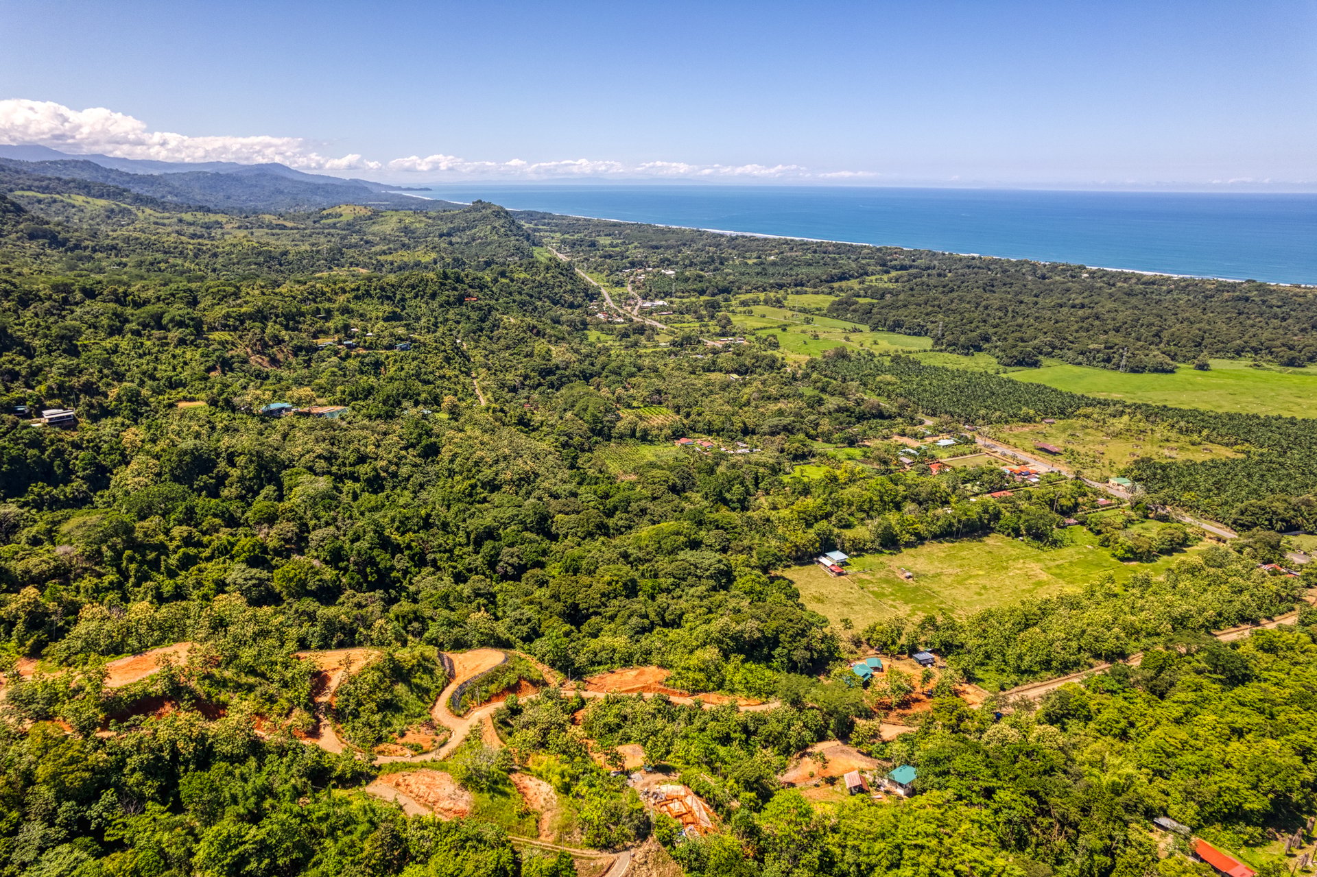 New Gated Development in Matapalo - Ocean View and Flat Land, ready to build!