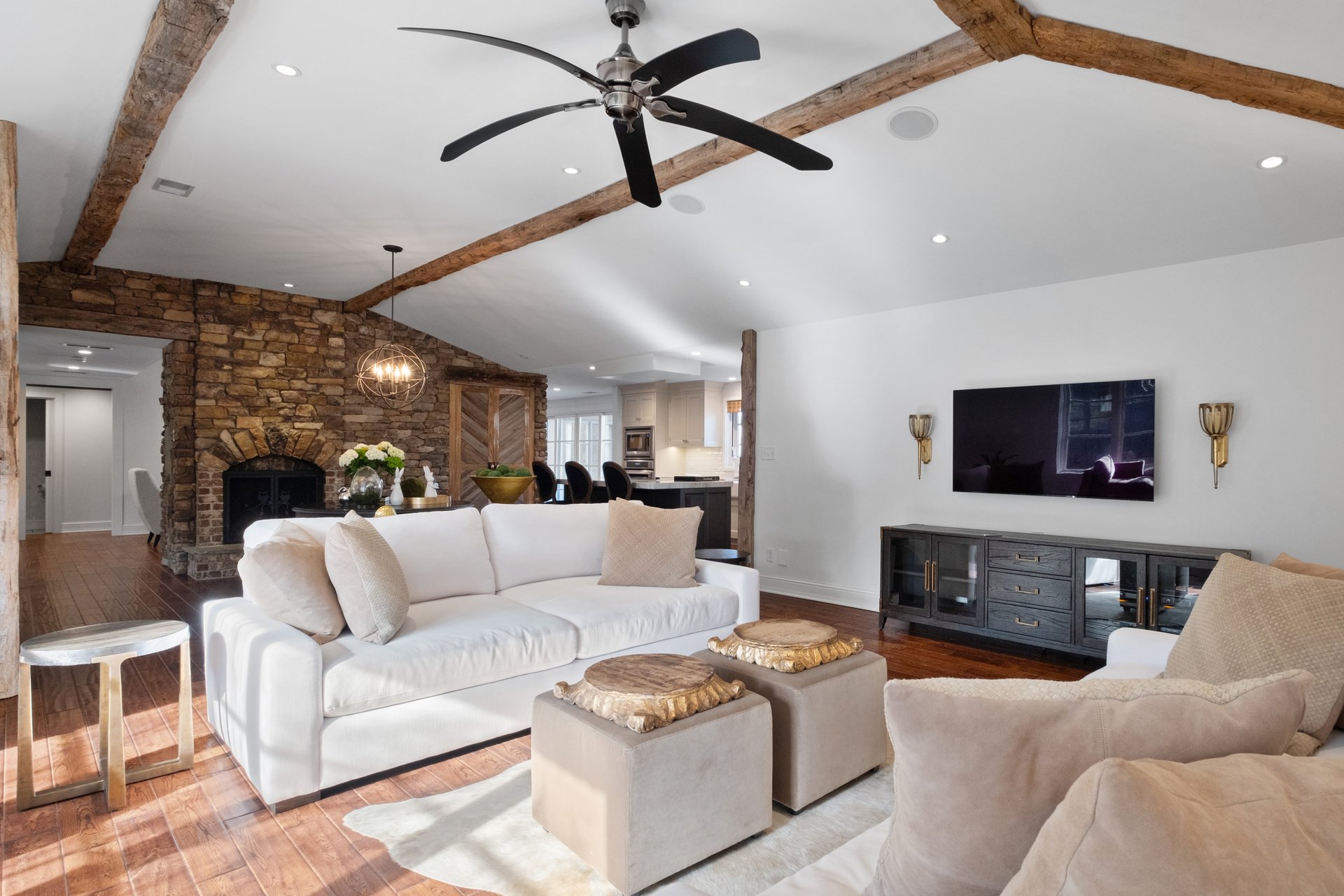 Sprawling Town & Country Ranch on 1.3 Acres with Pool