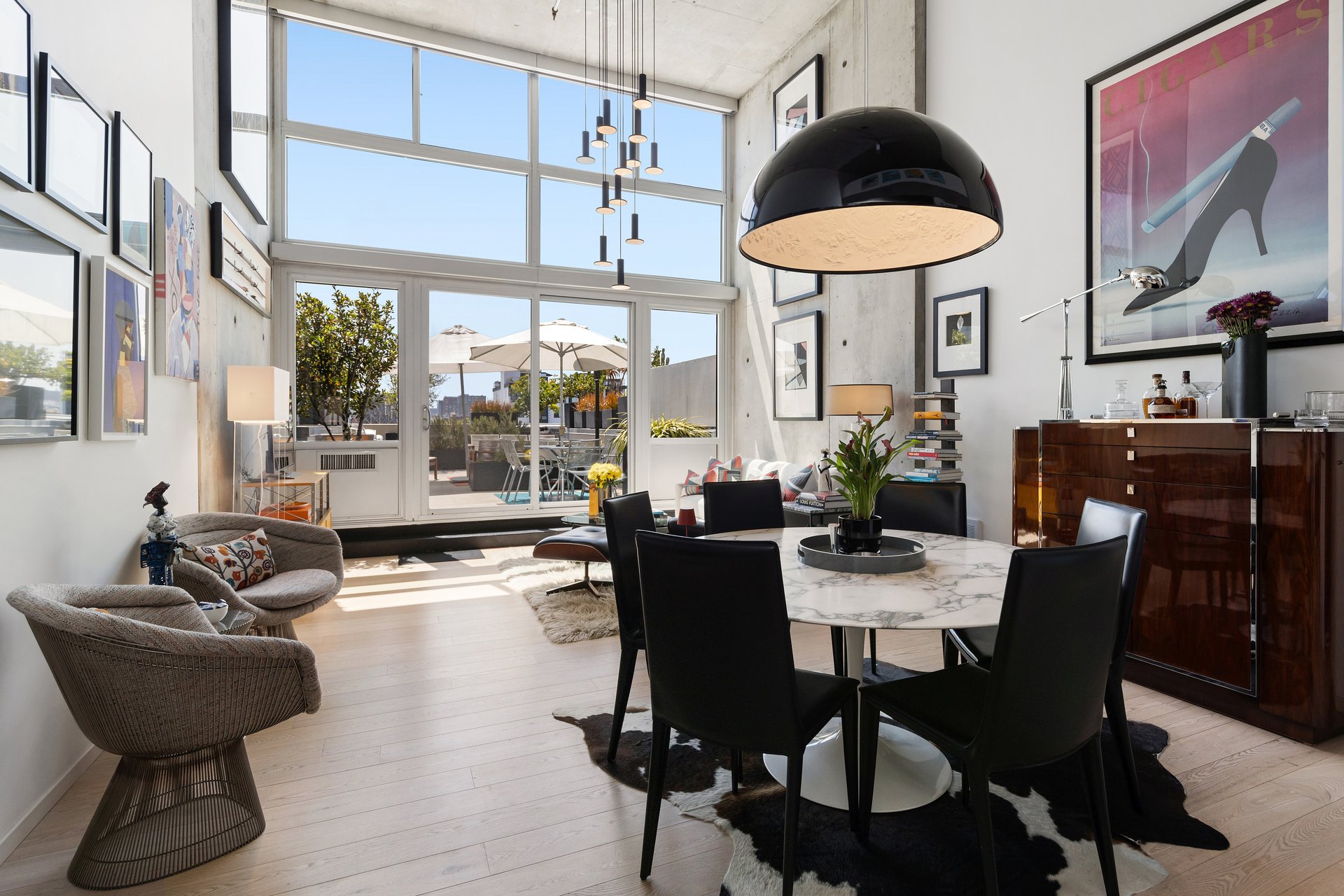 Modernist Loft With Designed Terrace