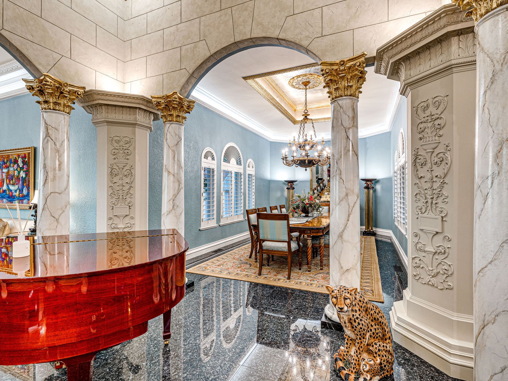 Mediterranean Estate Surrounded by the Beauty of Grand Lake 
