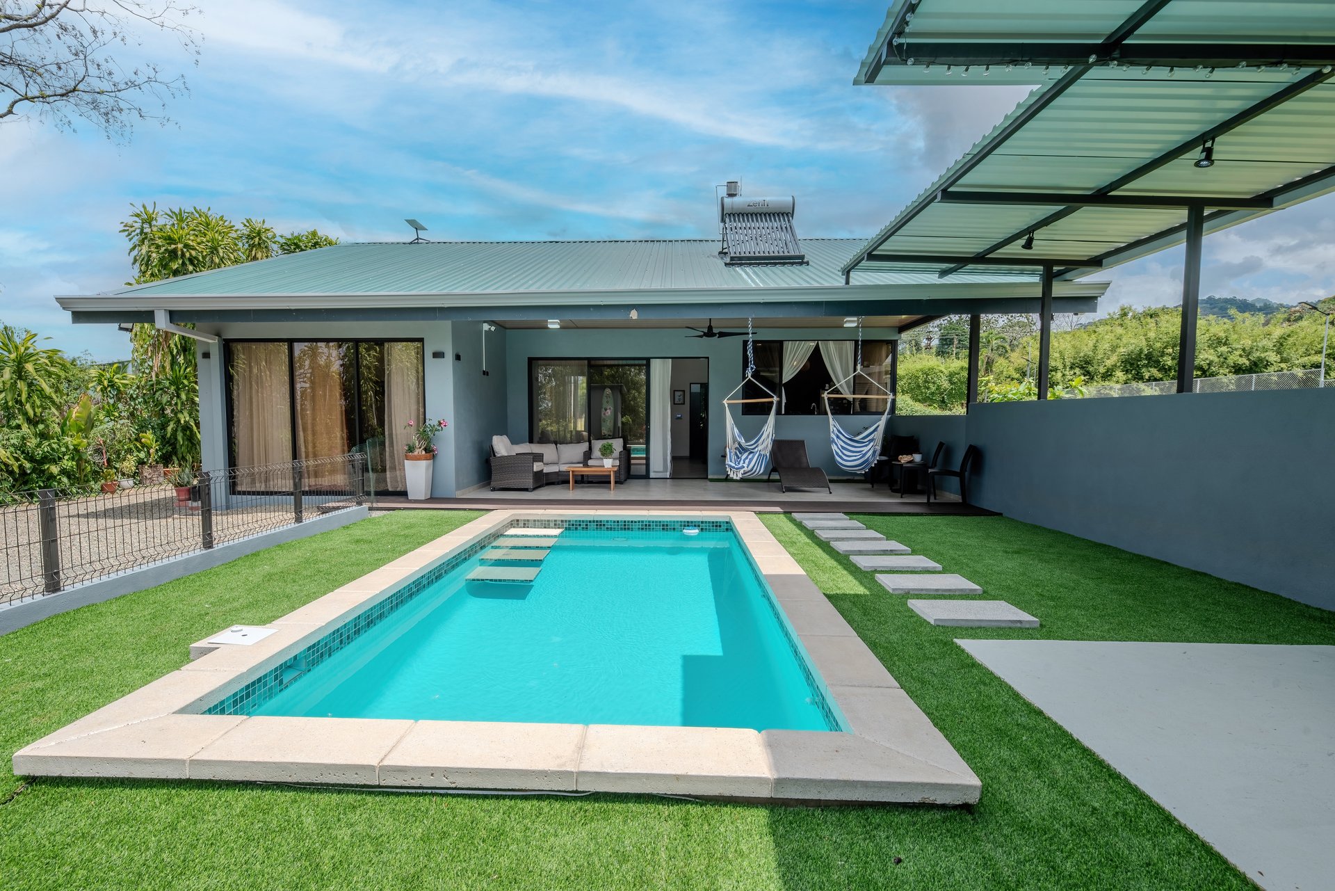Brand-New Mountain View Home with Pool and Expansion Potential in Villa Nueva, Quepos