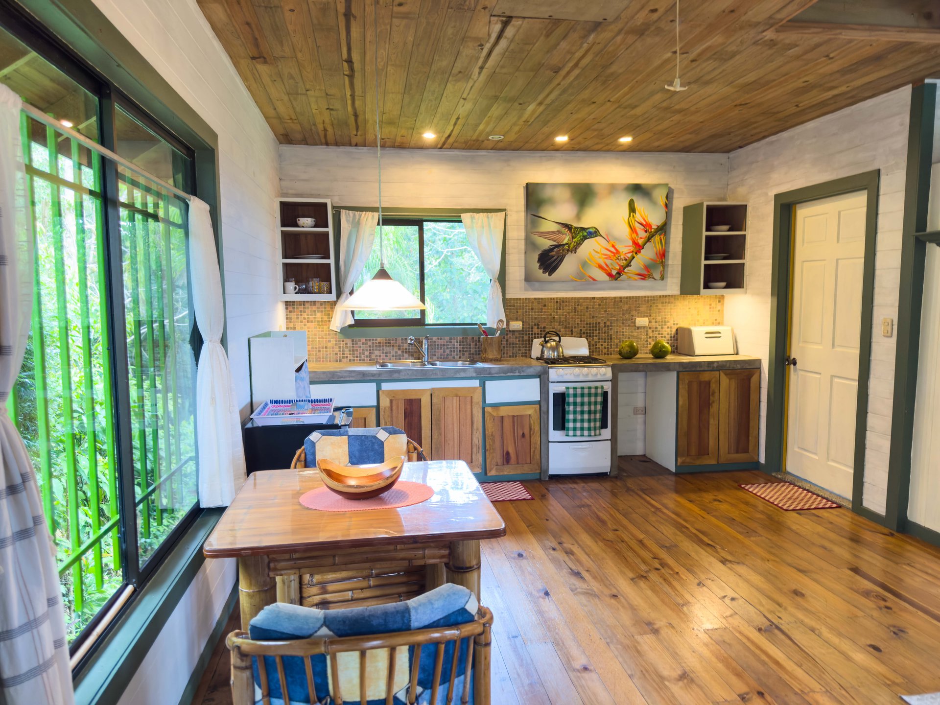 Tinamastes Eco Orchard | Creekside 2BR Home + Studio Casita