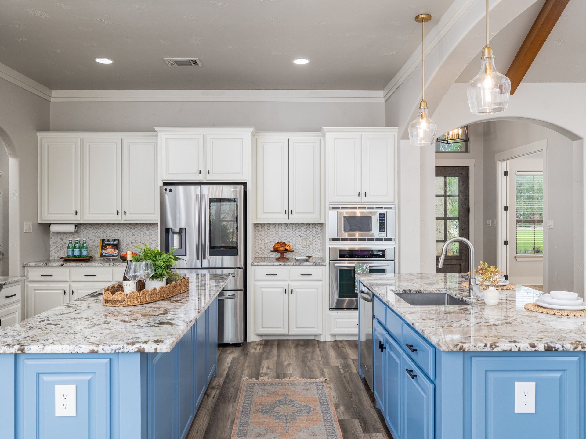 Private 1-Acre Retreat in Beltorre | Single-Story Gem w/ Dual Islands + Outdoor Fireplace