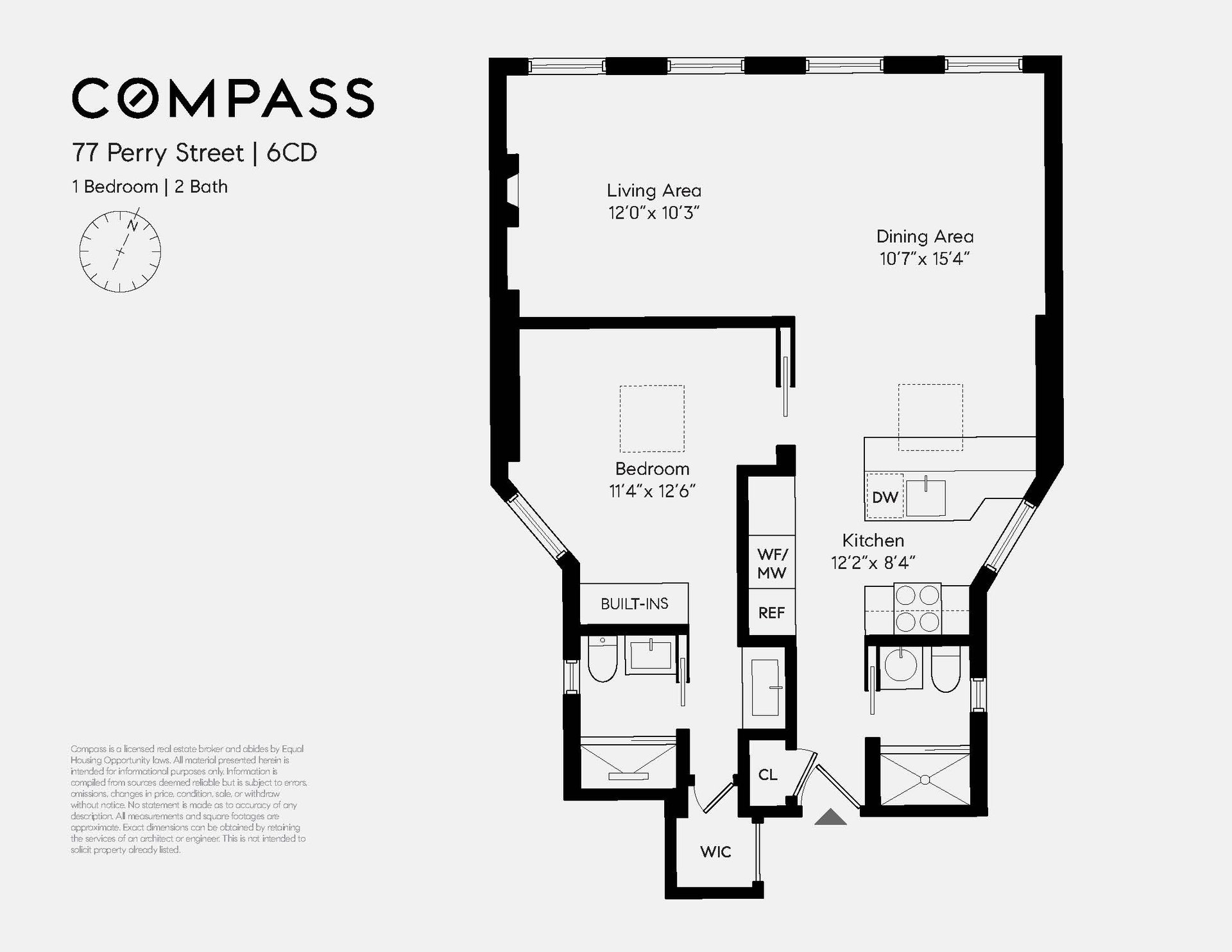 77 Perry St, Unit 6CD