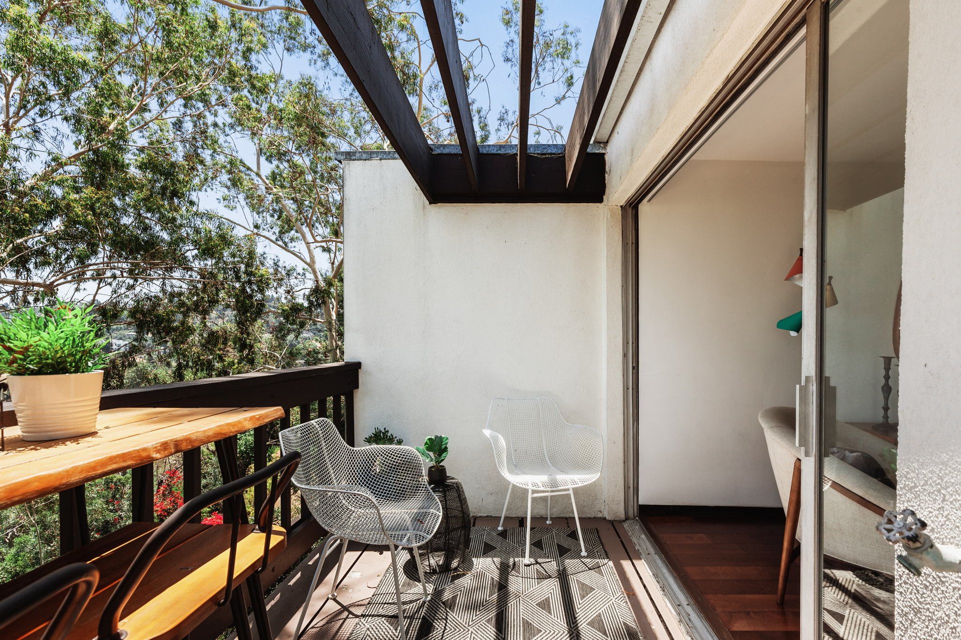 Magnificent Post and Beam Mid-Century Modern Duplex in Silverlake