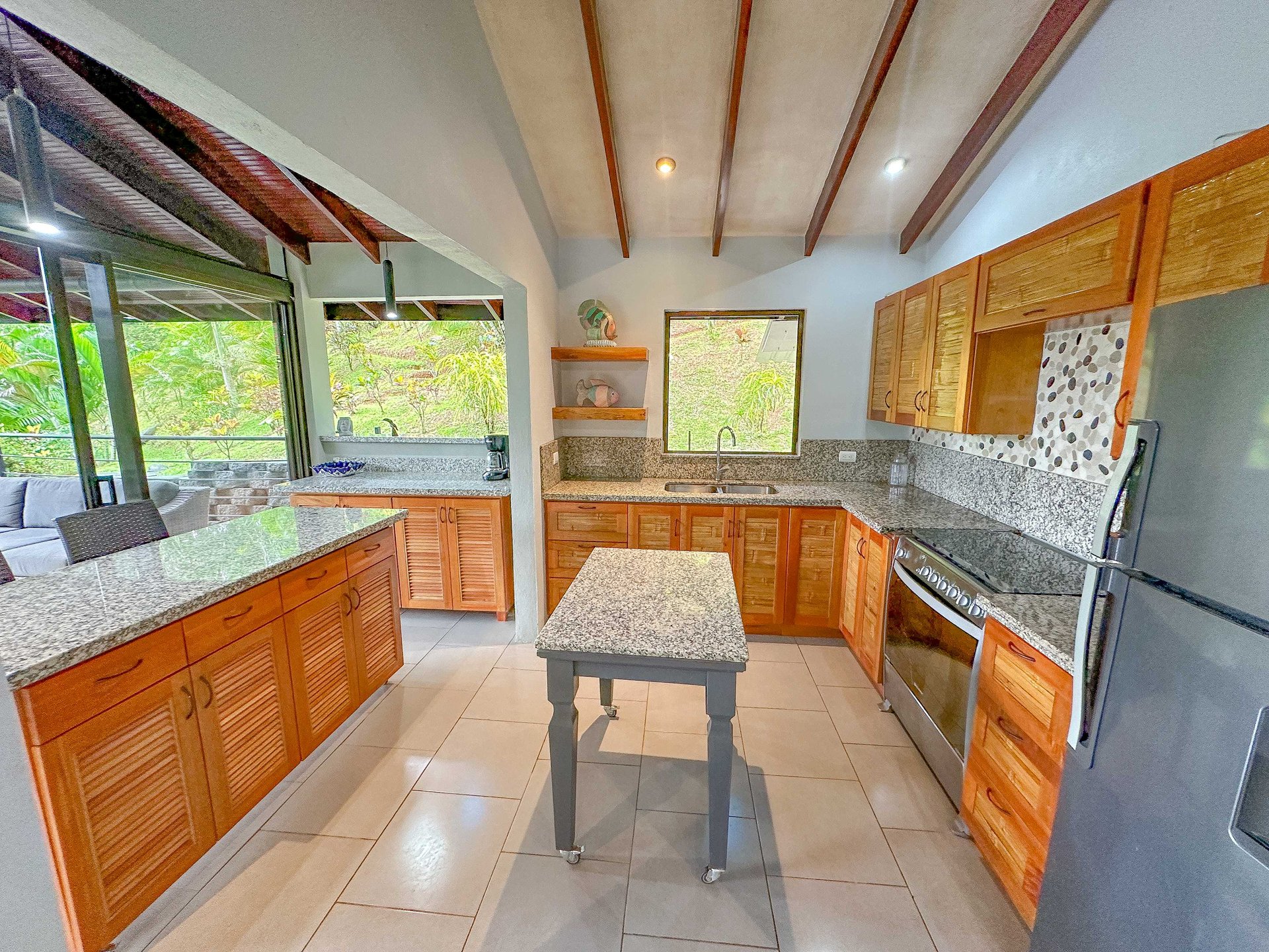 2-Bedroom Jungle Home with River, Waterfall & Pool on 3.8 Acres in Ojochal, Costa Rica