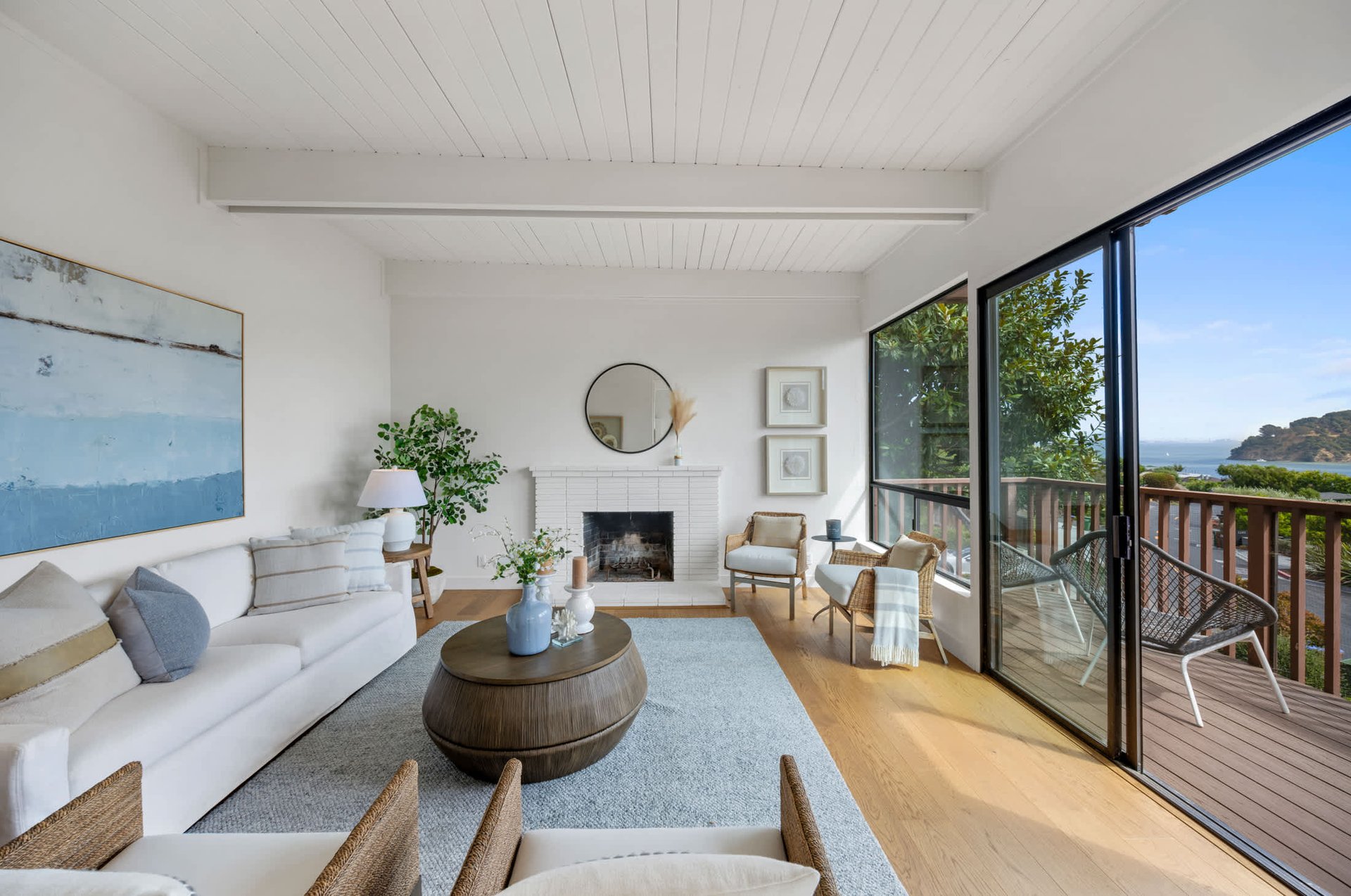Old Town Tiburon Duplex with Sweeping Views