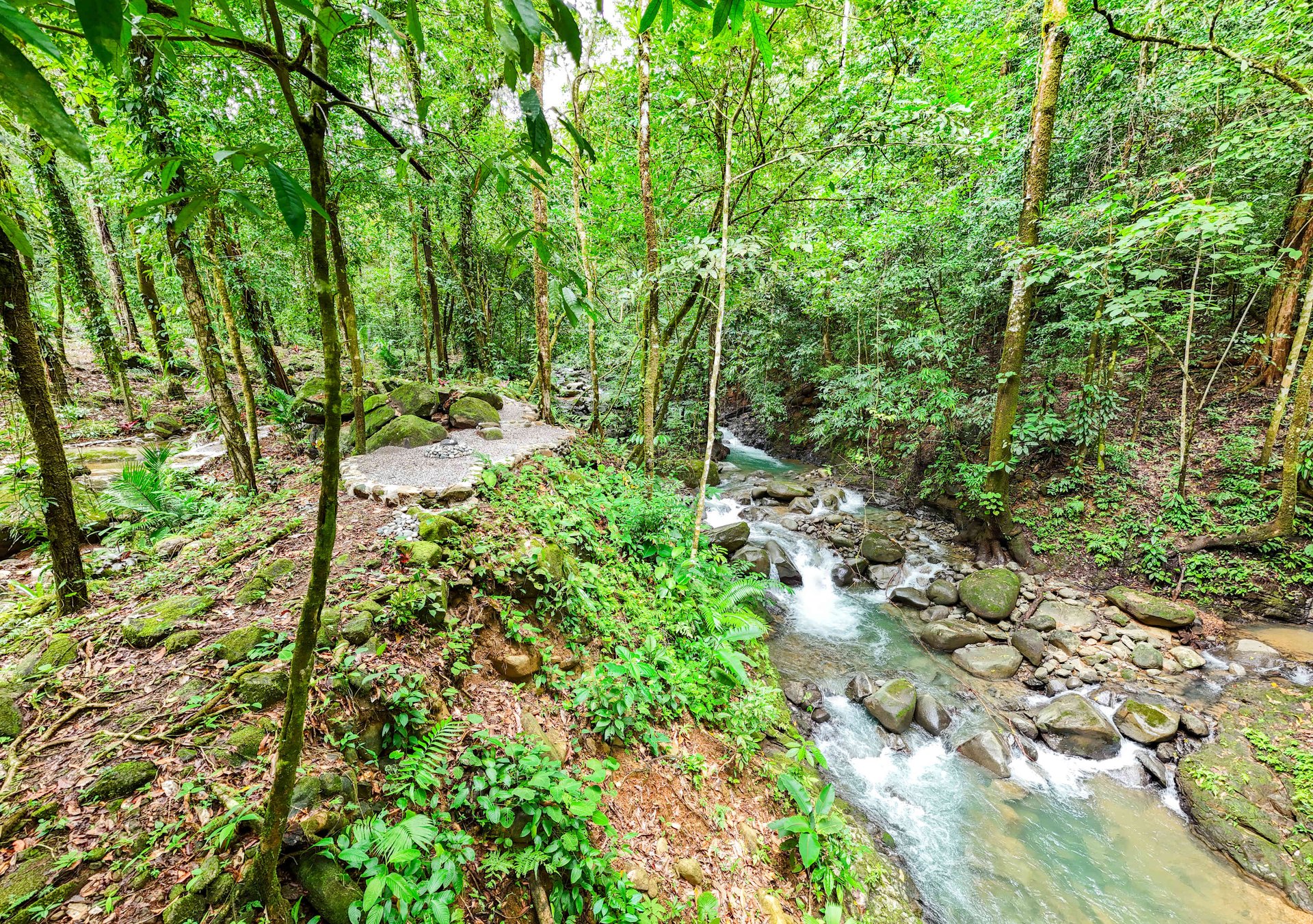 2-Bedroom Jungle Home with River, Waterfall & Pool on 3.8 Acres in Ojochal, Costa Rica