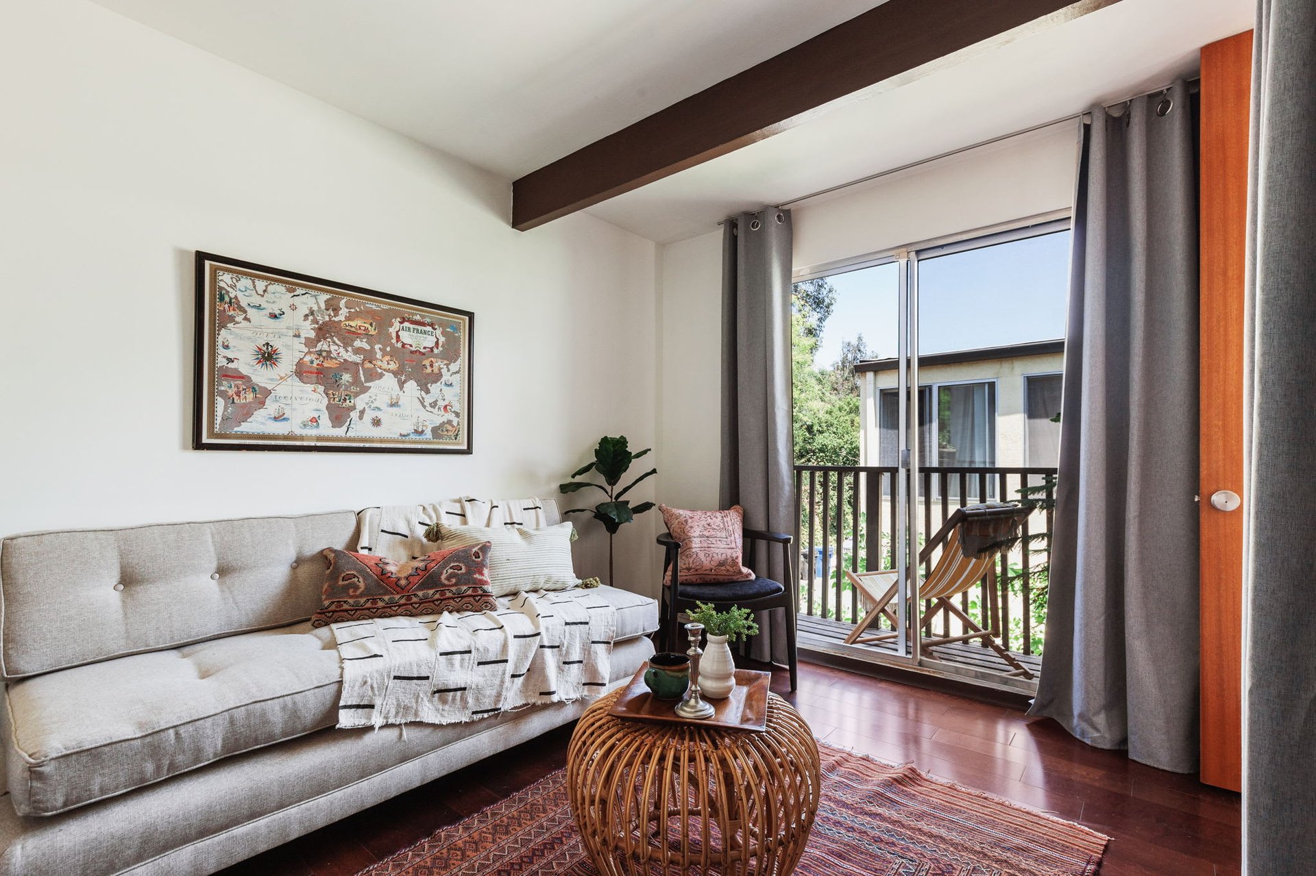 Magnificent Post and Beam Mid-Century Modern Duplex in Silverlake