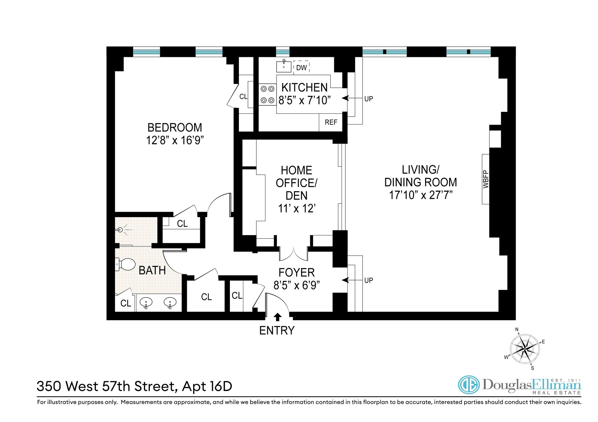 350 West 57th Street, #16D