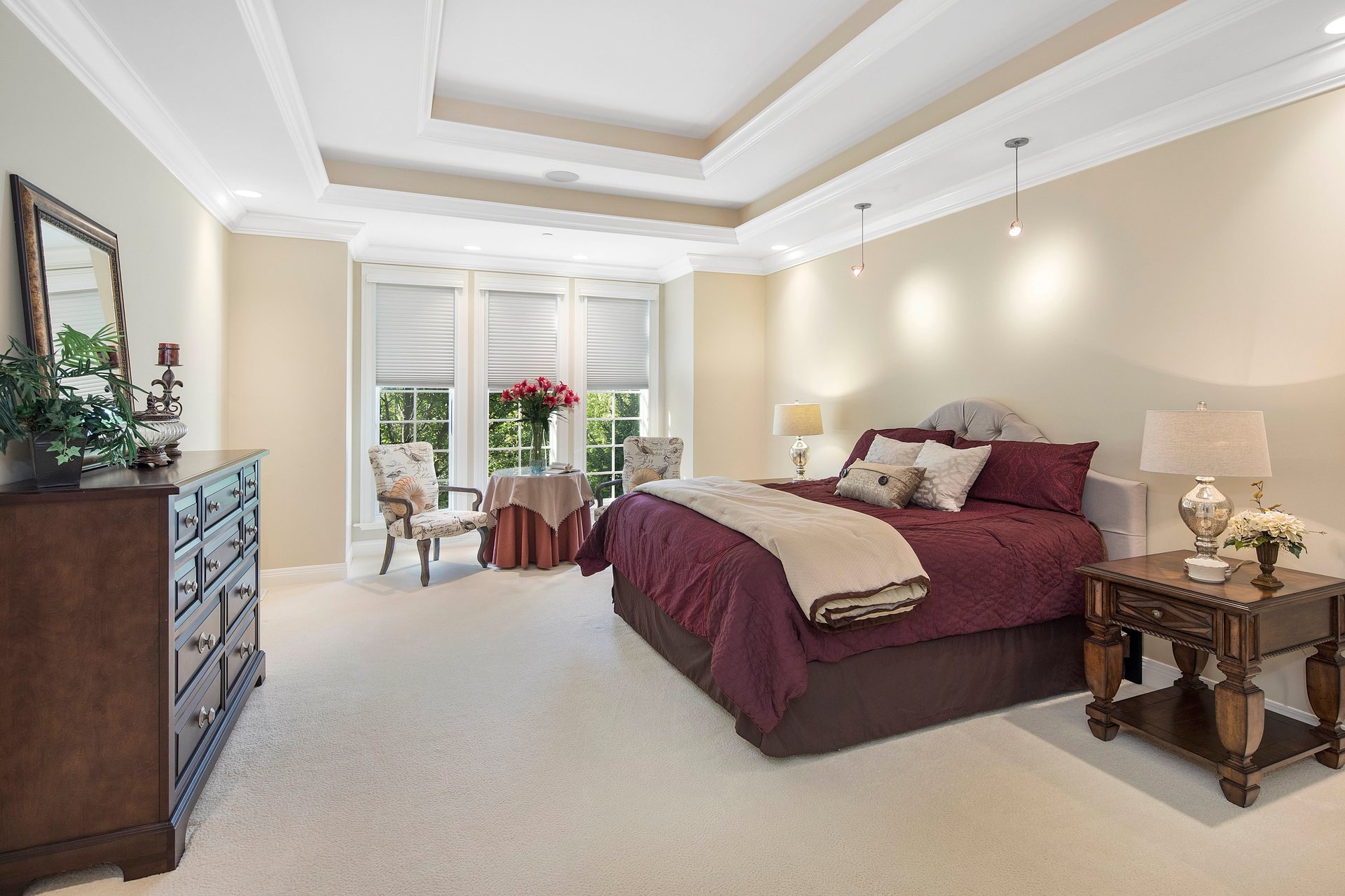 Chateau Style Villa with Lovely Curb Appeal