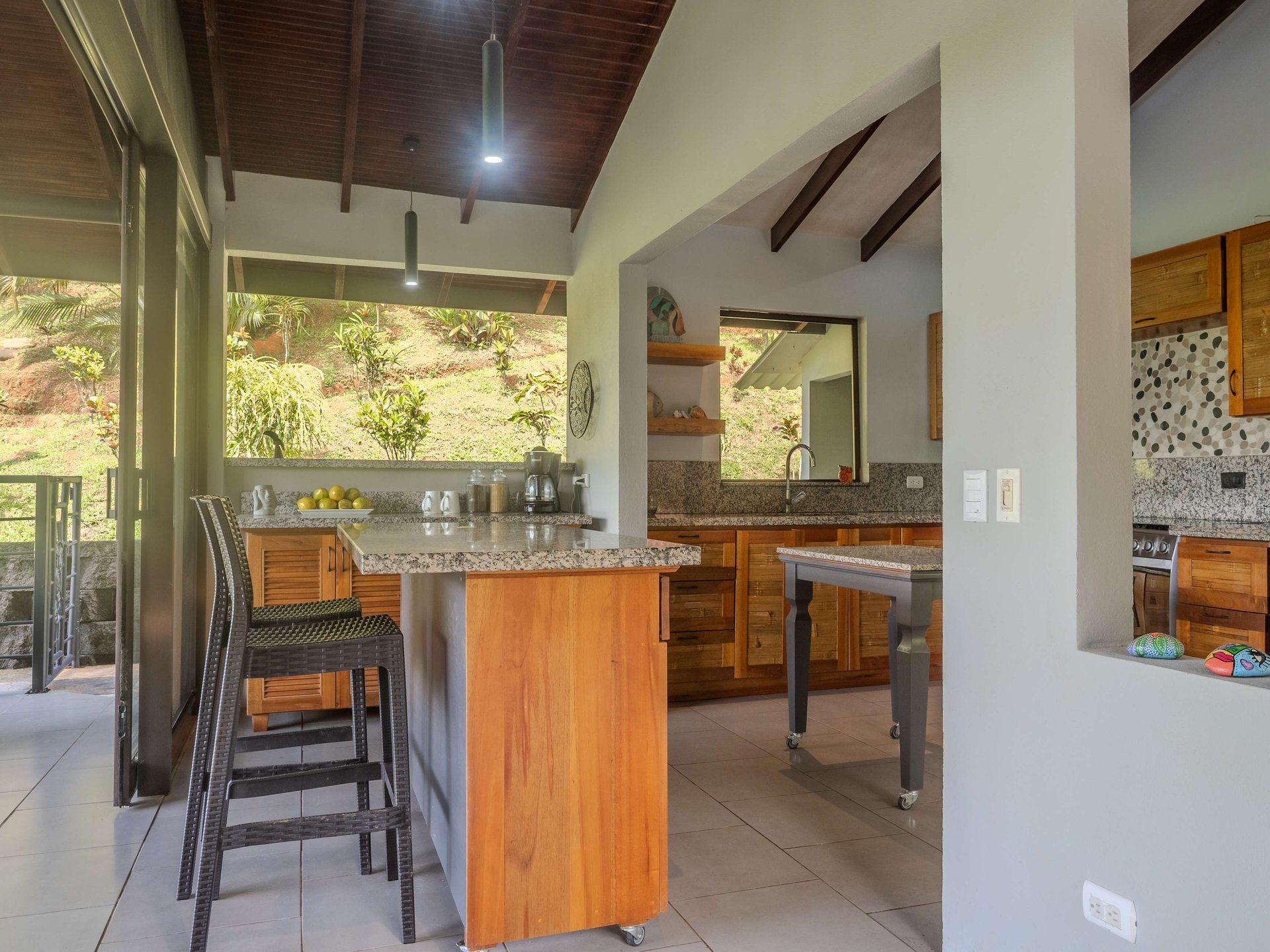 2-Bedroom Jungle Home with River, Waterfall & Pool on 3.8 Acres in Ojochal, Costa Rica