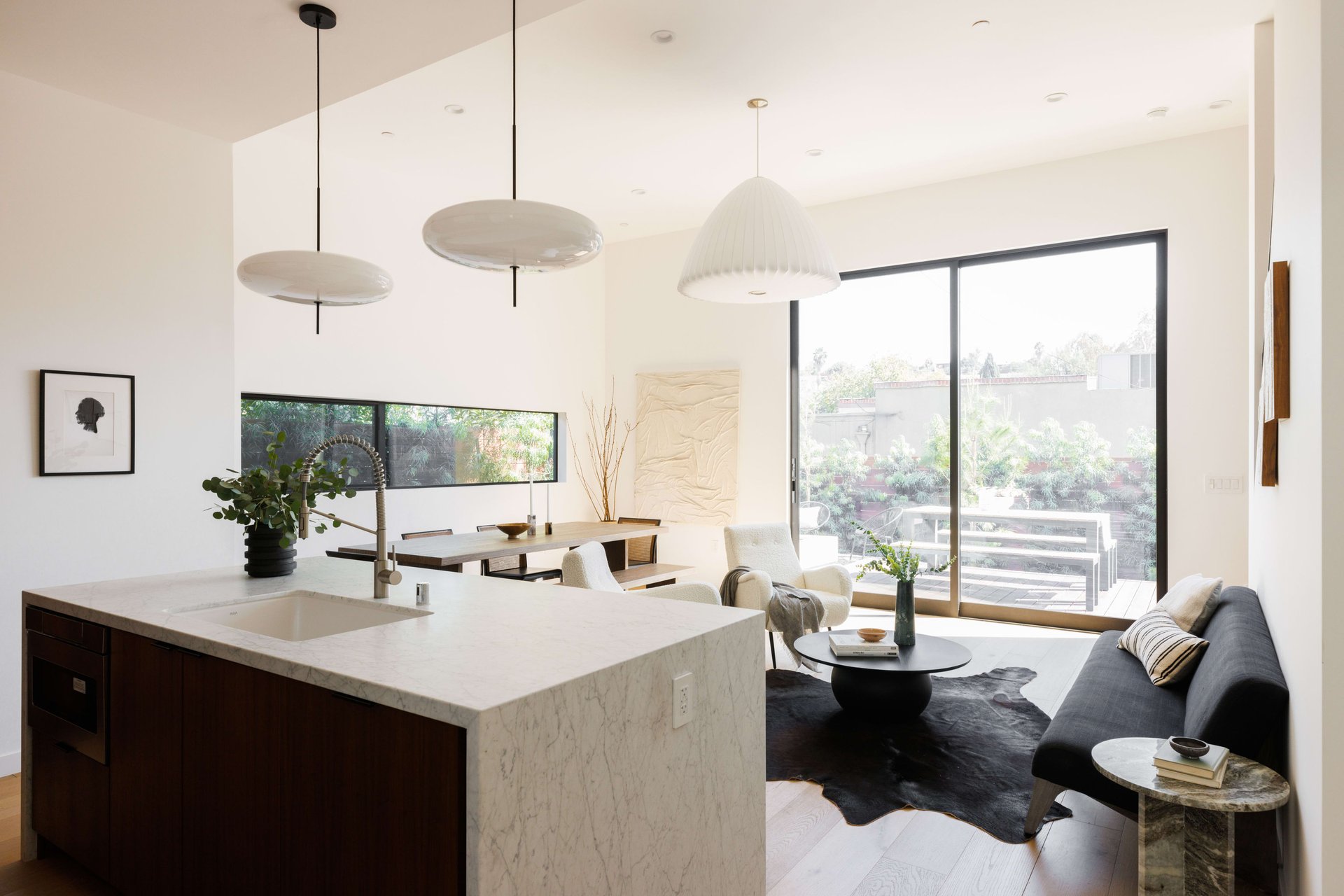 A Chic and Private New Construction in Silver Lake