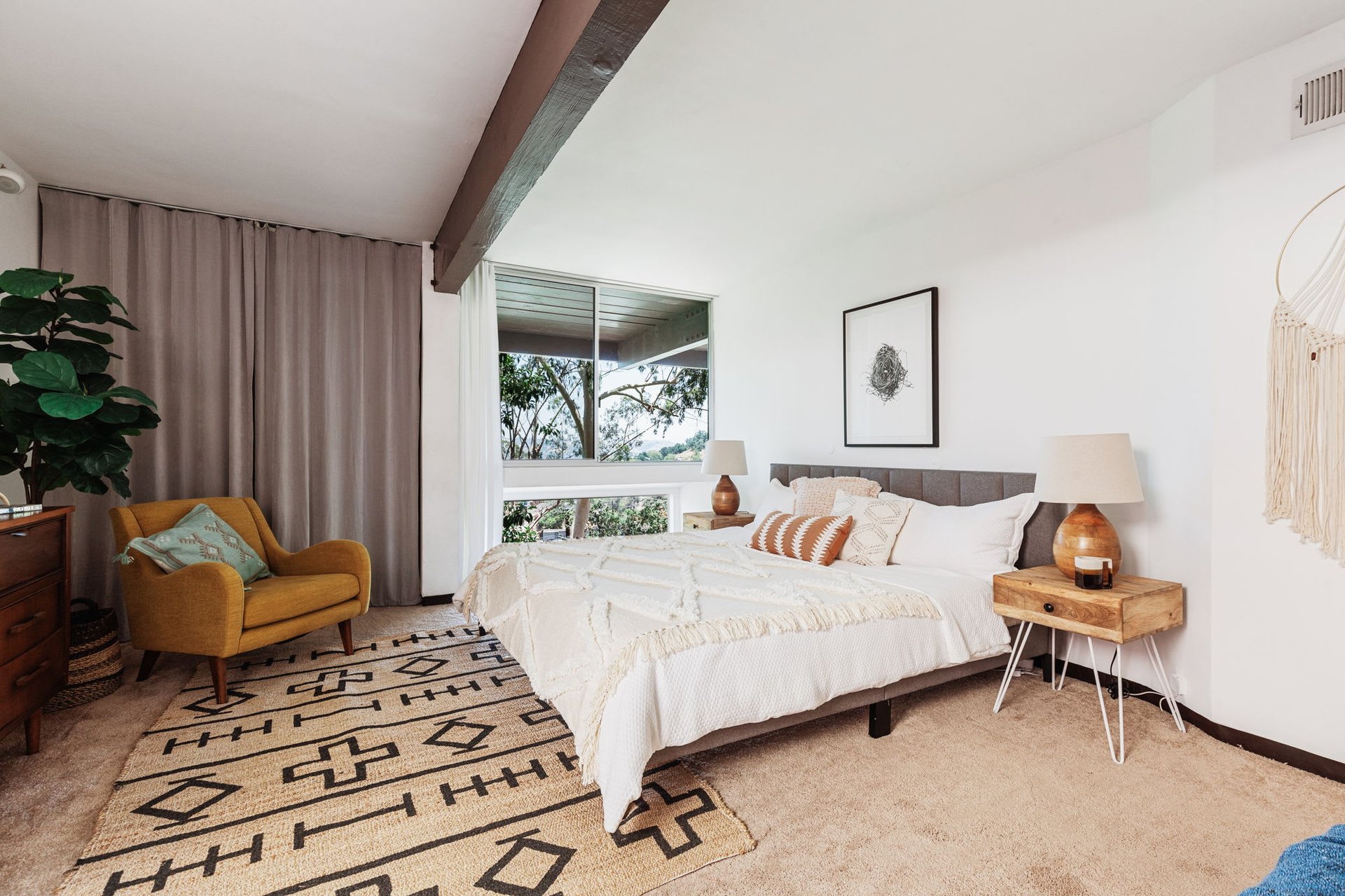 Magnificent Post and Beam Mid-Century Modern Duplex in Silverlake