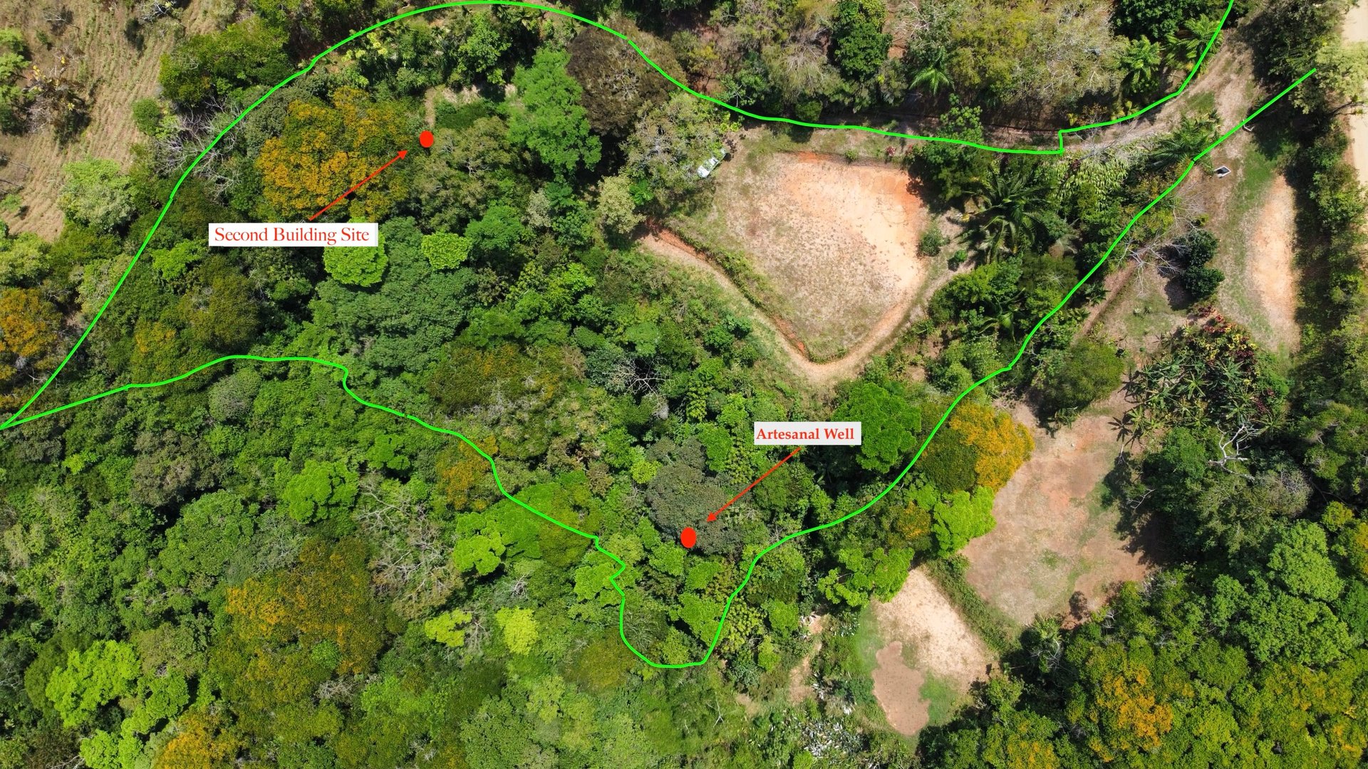 2 Acres of Paradise in Platanillo with Legal Water.