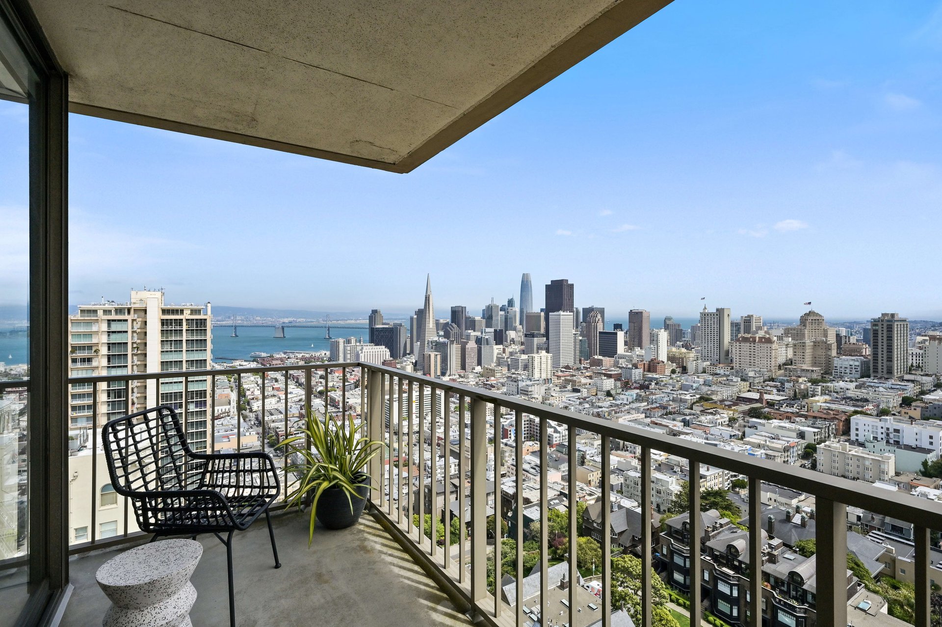 Redesigned Corner Residence with Bay Views at 999 Green