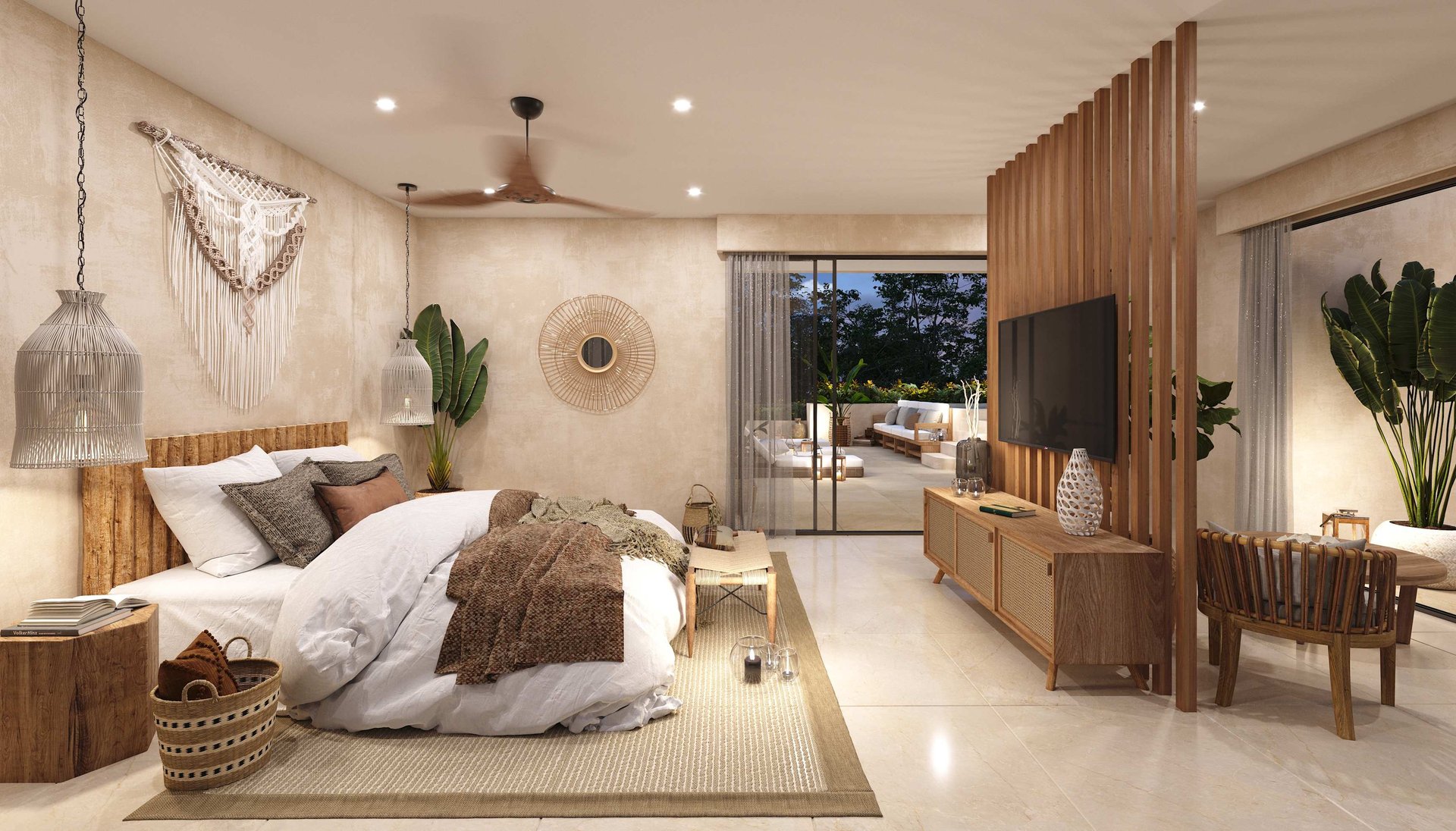  Beautiful 3 Bedroom apartment for Sale in the heart of Tulum