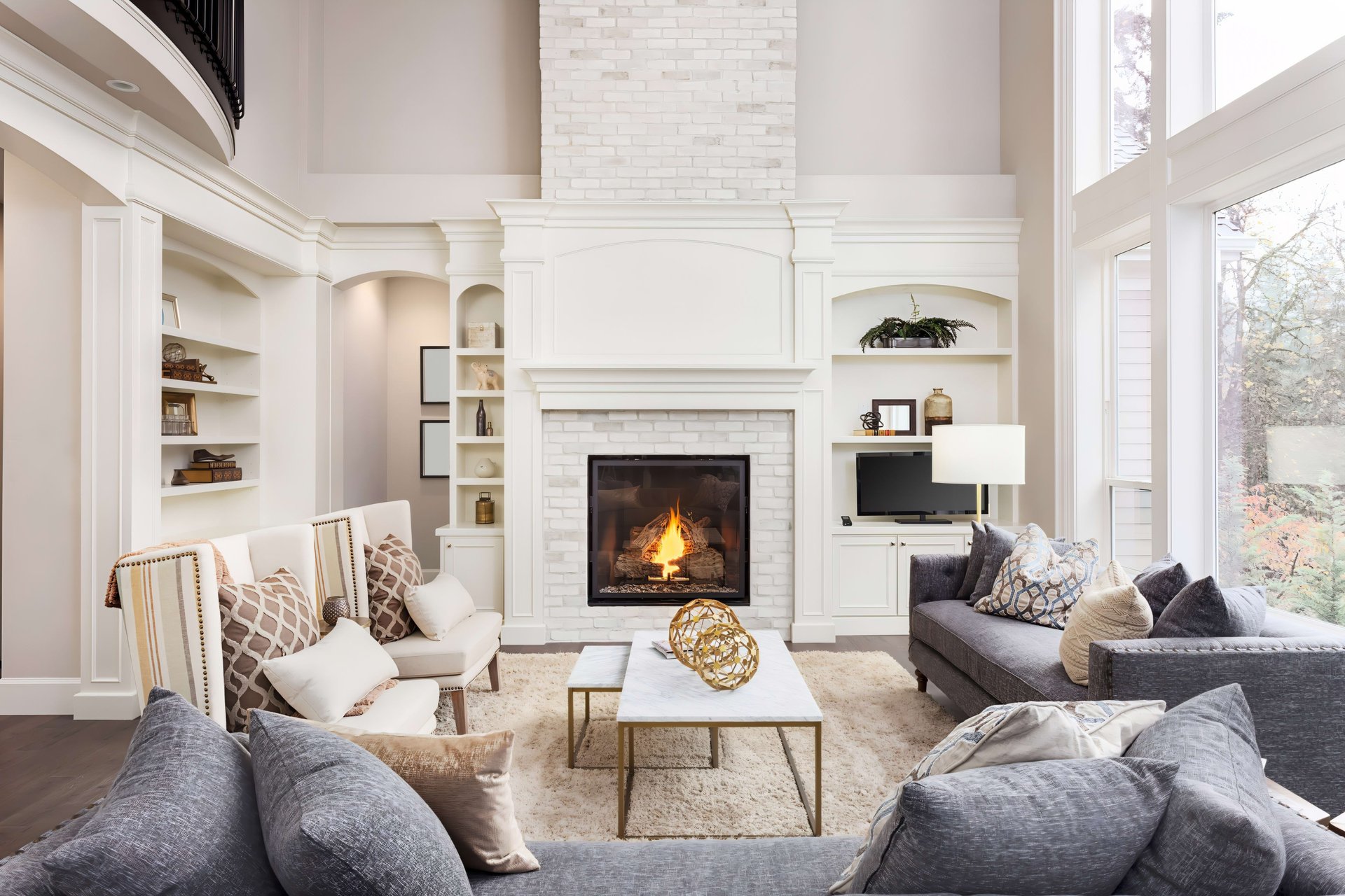 Elegant luxury home interior representing Southlake luxury real estate