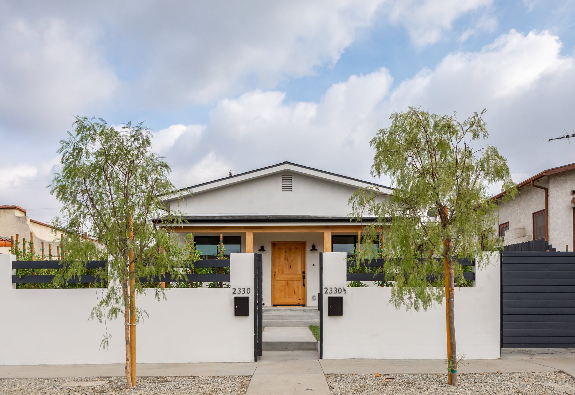 A modern compound in Creative Frogtown