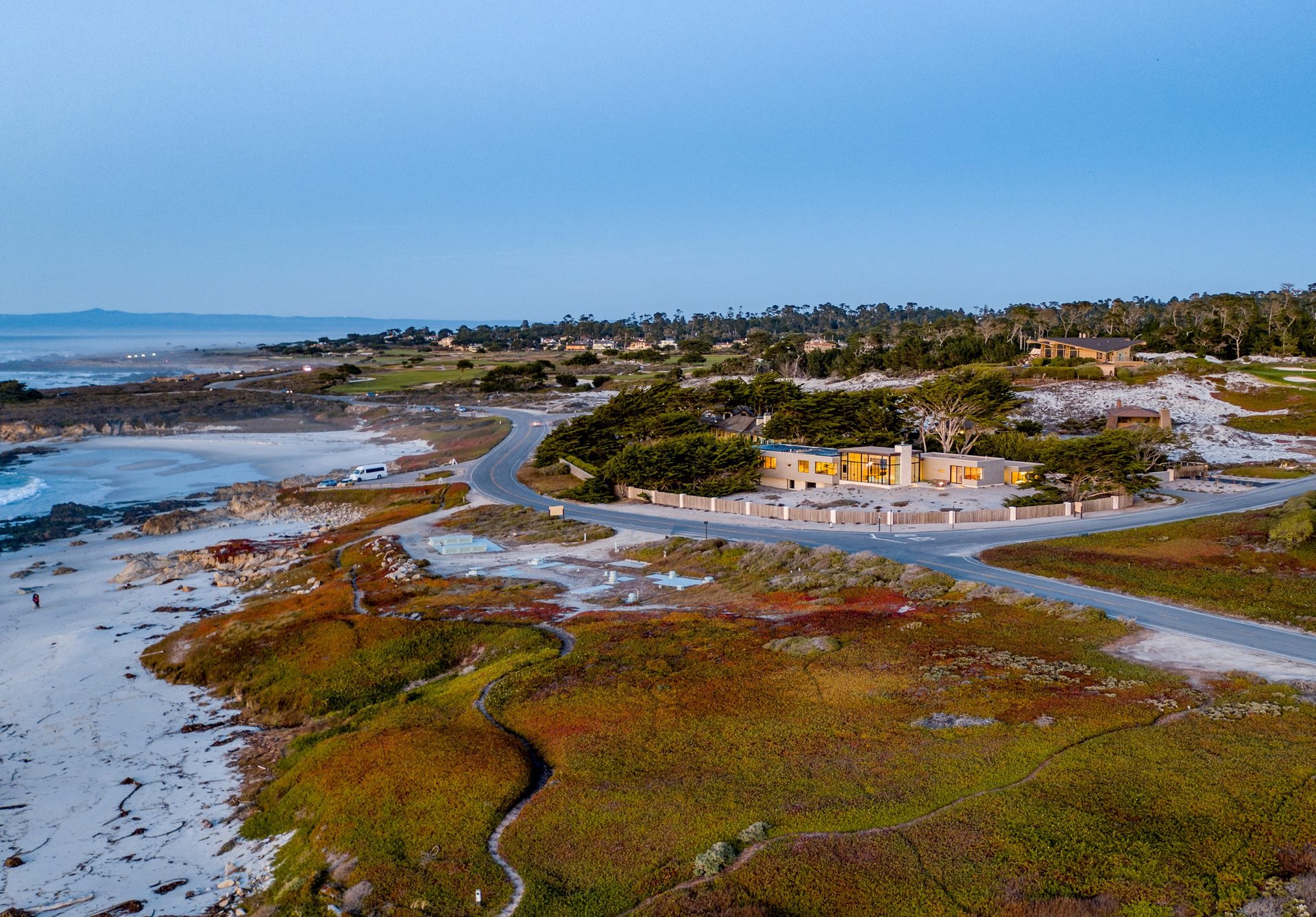 Beachside Contemporary Masterpiece - 1145 Spyglass Hill Road, Pebble Beach